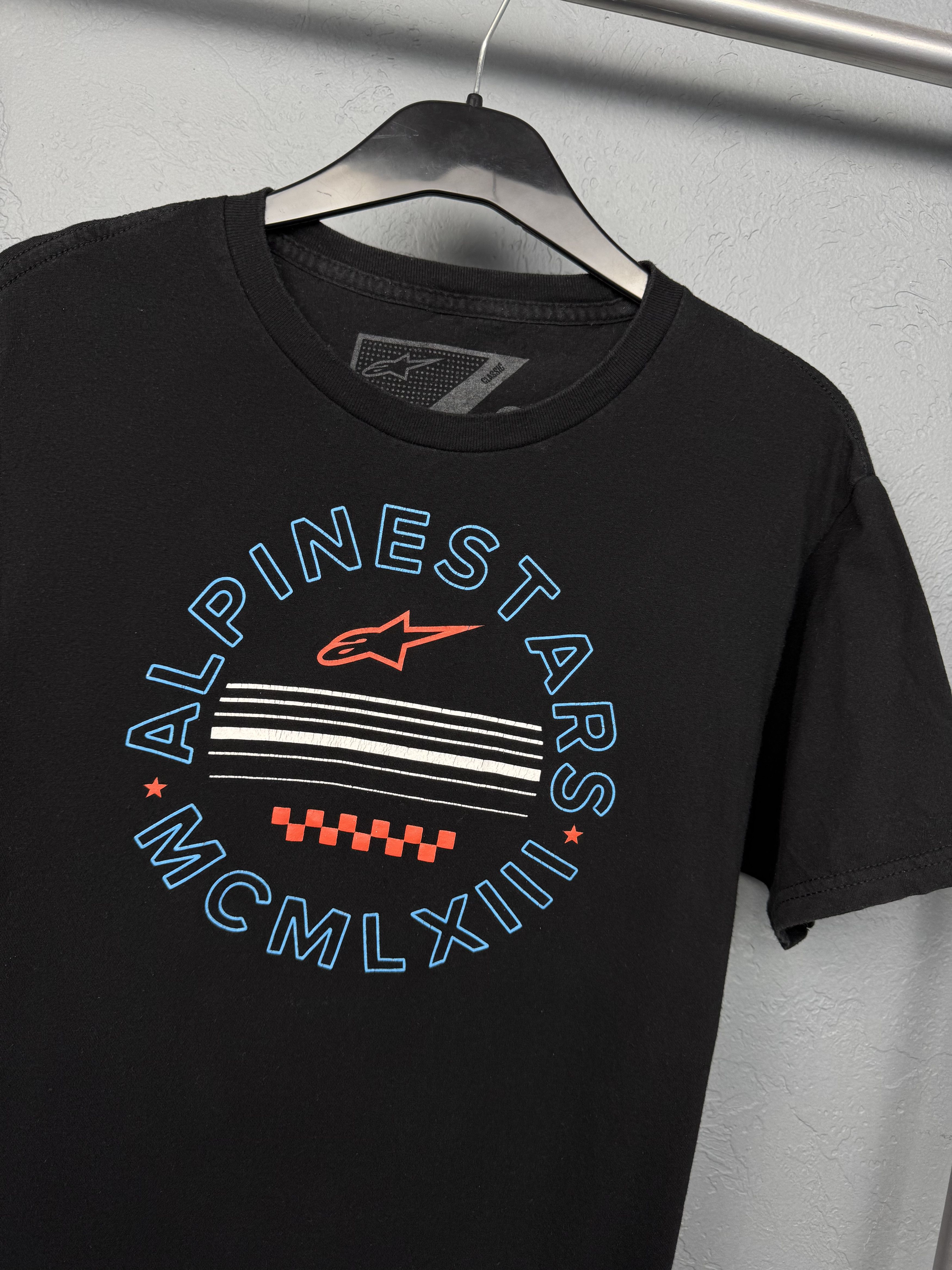 Alpinestars Alpinestars Mens Crew Neck T-Shirts Moto Racing Biker Size US M / EU 48-50 / 2 - 2 Thumbnail