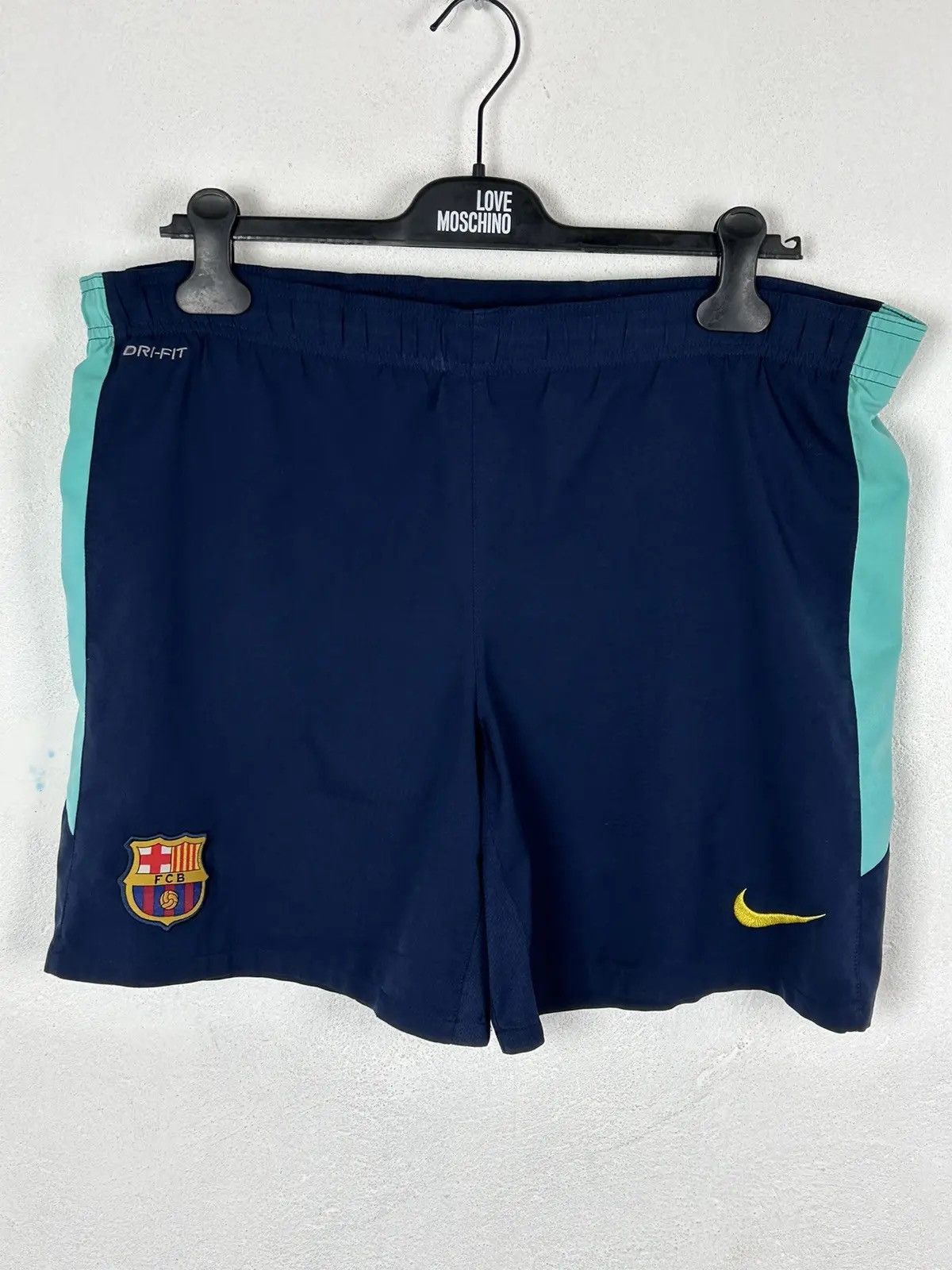 Nike Nike x F.C. Barcelona 2010/11 Sportswear Shorts In Blue Size US 30 / EU 46 - 1 Thumbnail