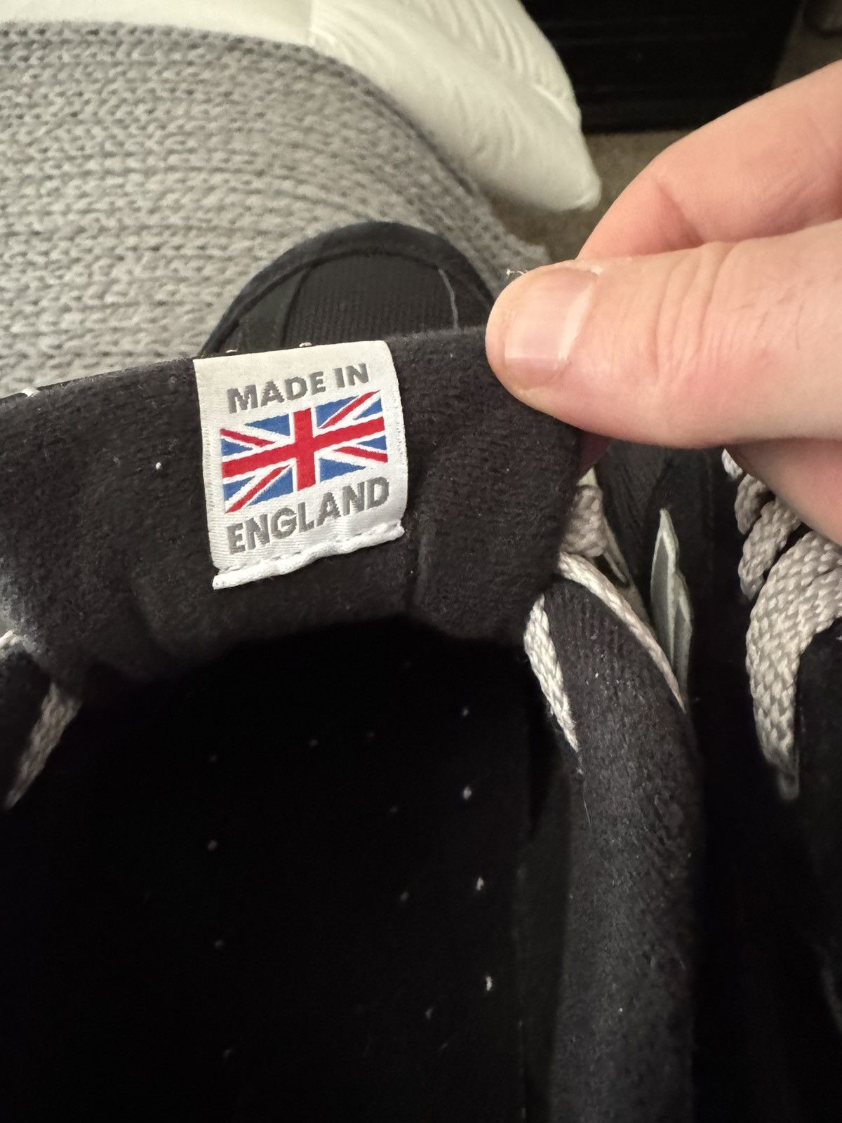 New Balance MADE in UK 991v1 Shoes black and silver Size US 11 / EU 44 - 8 Thumbnail