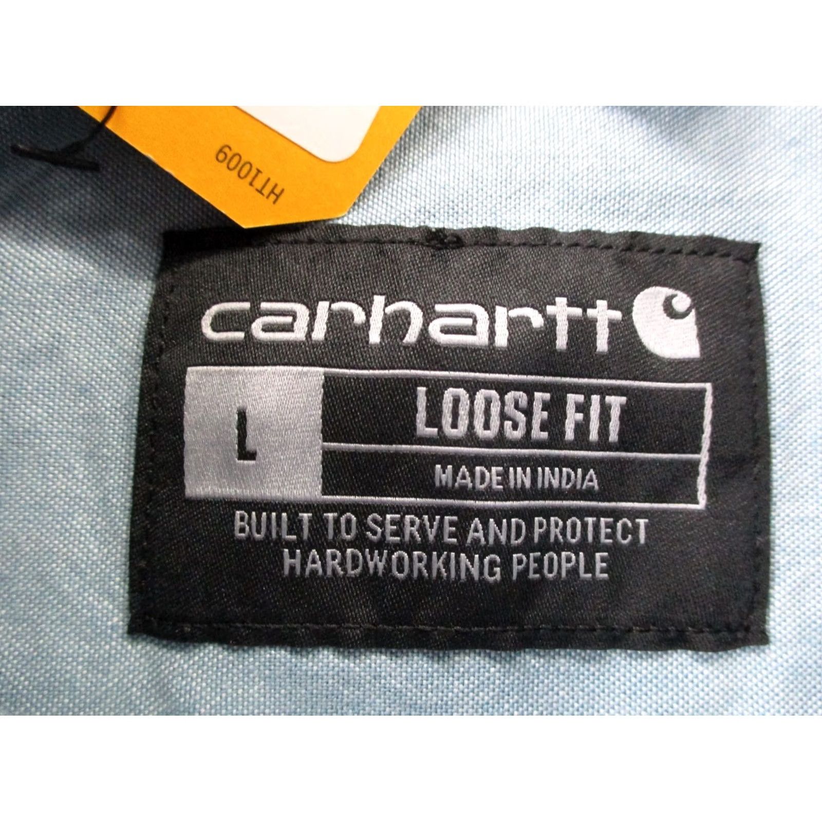 Carhartt Carhartt Shirt Mens L Blue Loose Fit Midweight Chambray Workwear NEW Size US L / EU 52-54 / 3 - 6 Thumbnail