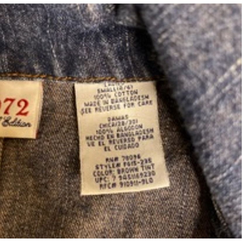 Other Faded Glory Blue Denim Jacket Women’s Small Classic Fit Jean Size S / US 4 / IT 40 - 5 Thumbnail