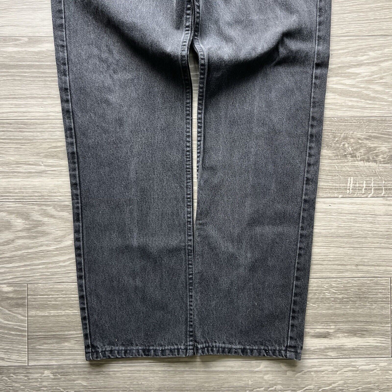 Levi's Vintage Levis black 505 Jeans Mens 37 Orange Tab 90s Faded Size US 37 - 6 Thumbnail