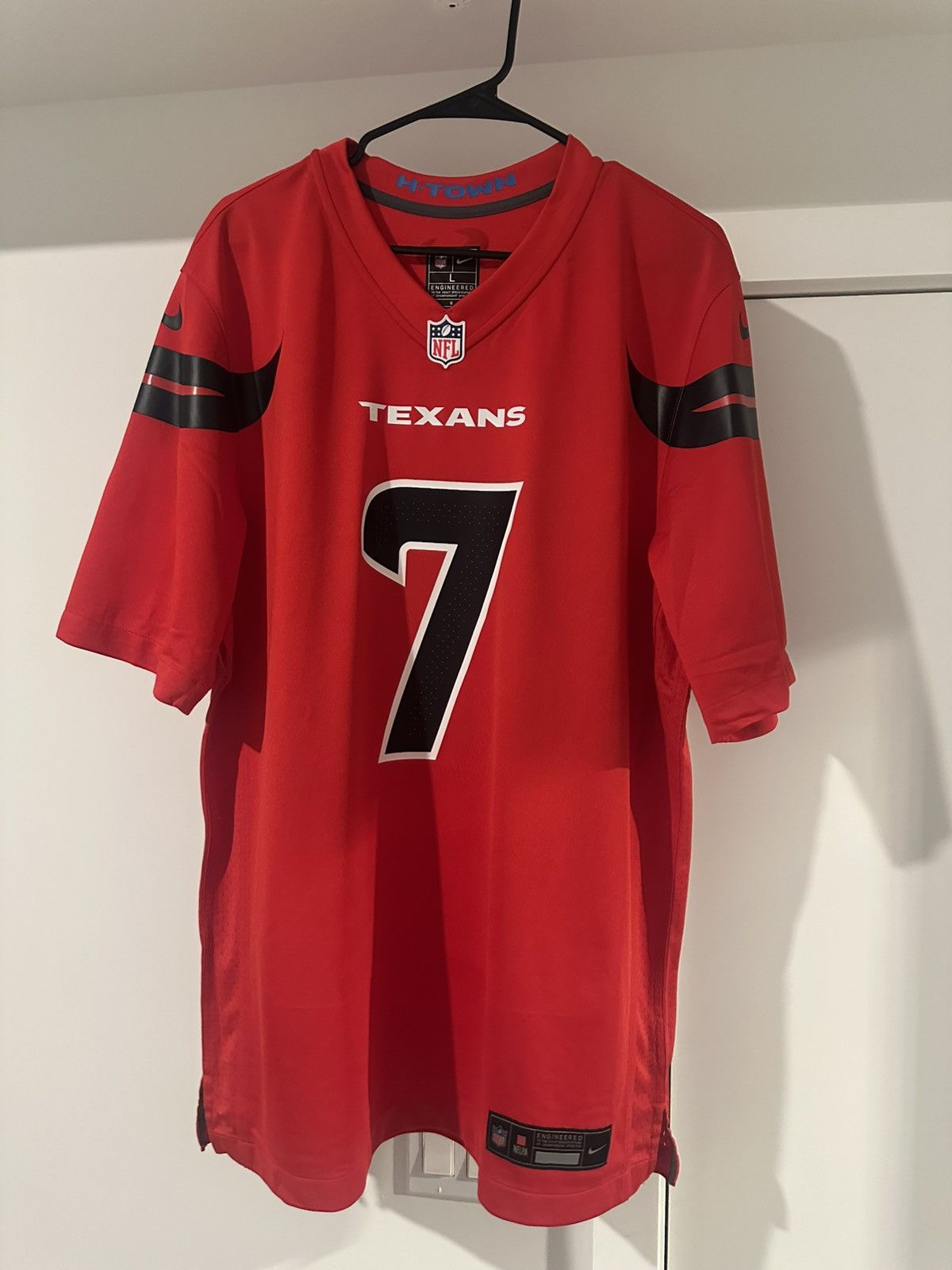 Nike CJ STROUD RED JERSEY Size US L / EU 52-54 / 3 - 1 Thumbnail