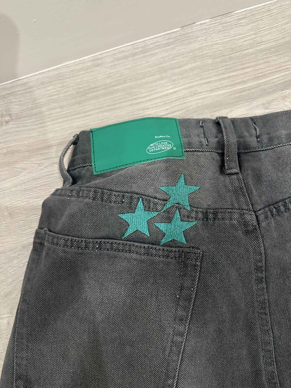 Other Unworn Grey Scuffers Jeans Size 34" / US 12 / IT 48 - 2 Thumbnail