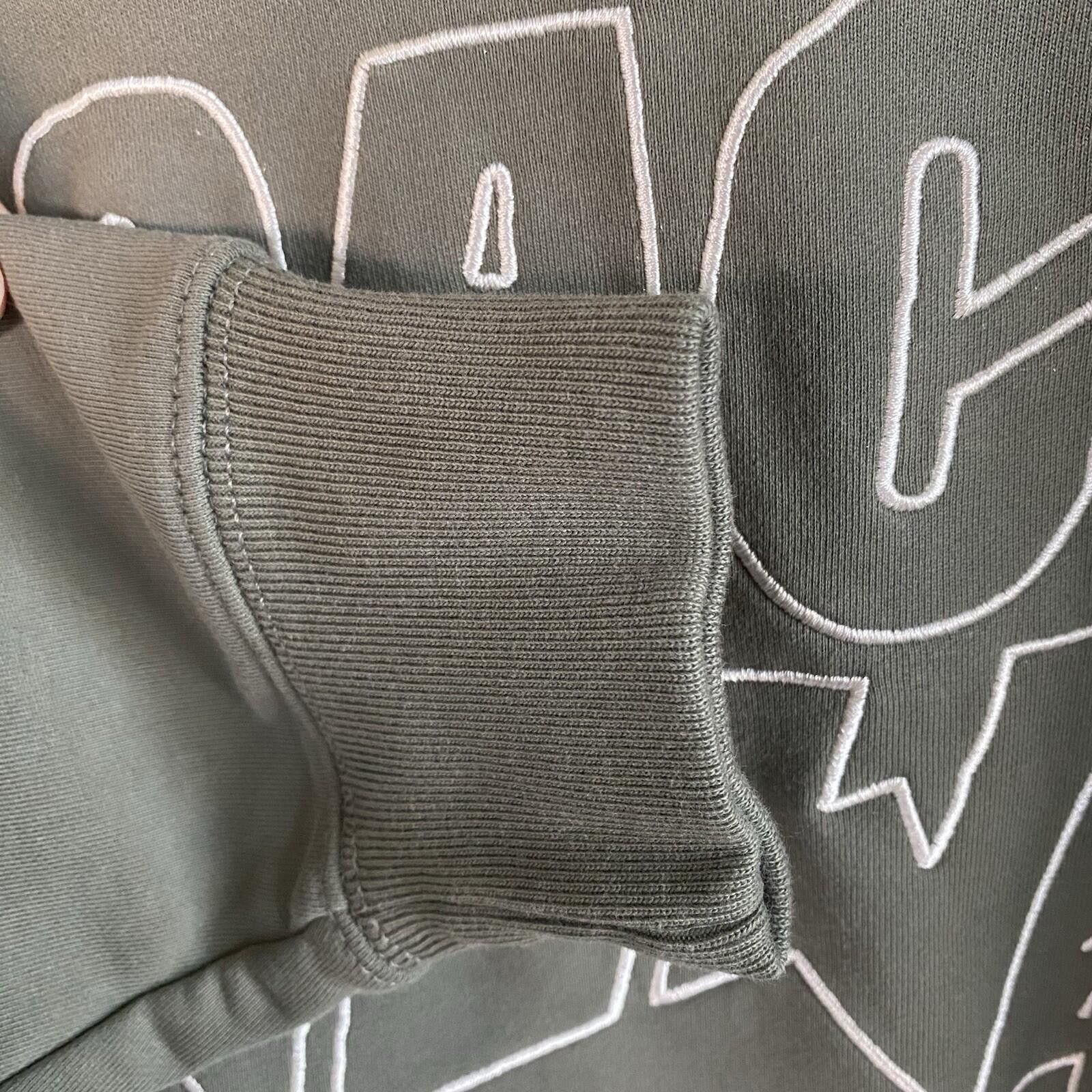 Coach Authentic Coach Est 1941 Graphic Print Sweatshirt M Olive Size US M / EU 48-50 / 2 - 8 Thumbnail