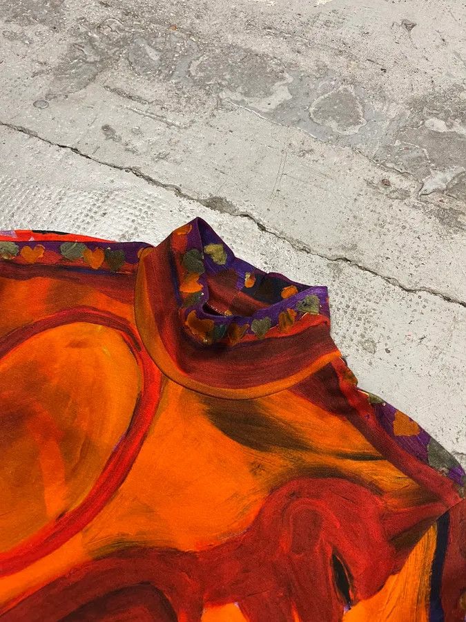 Givenchy SS2022 Givenchy Josh Smith Smith Demon Abstract Paint Longsleeves Size US S / EU 44-46 / 1 - 5 Thumbnail