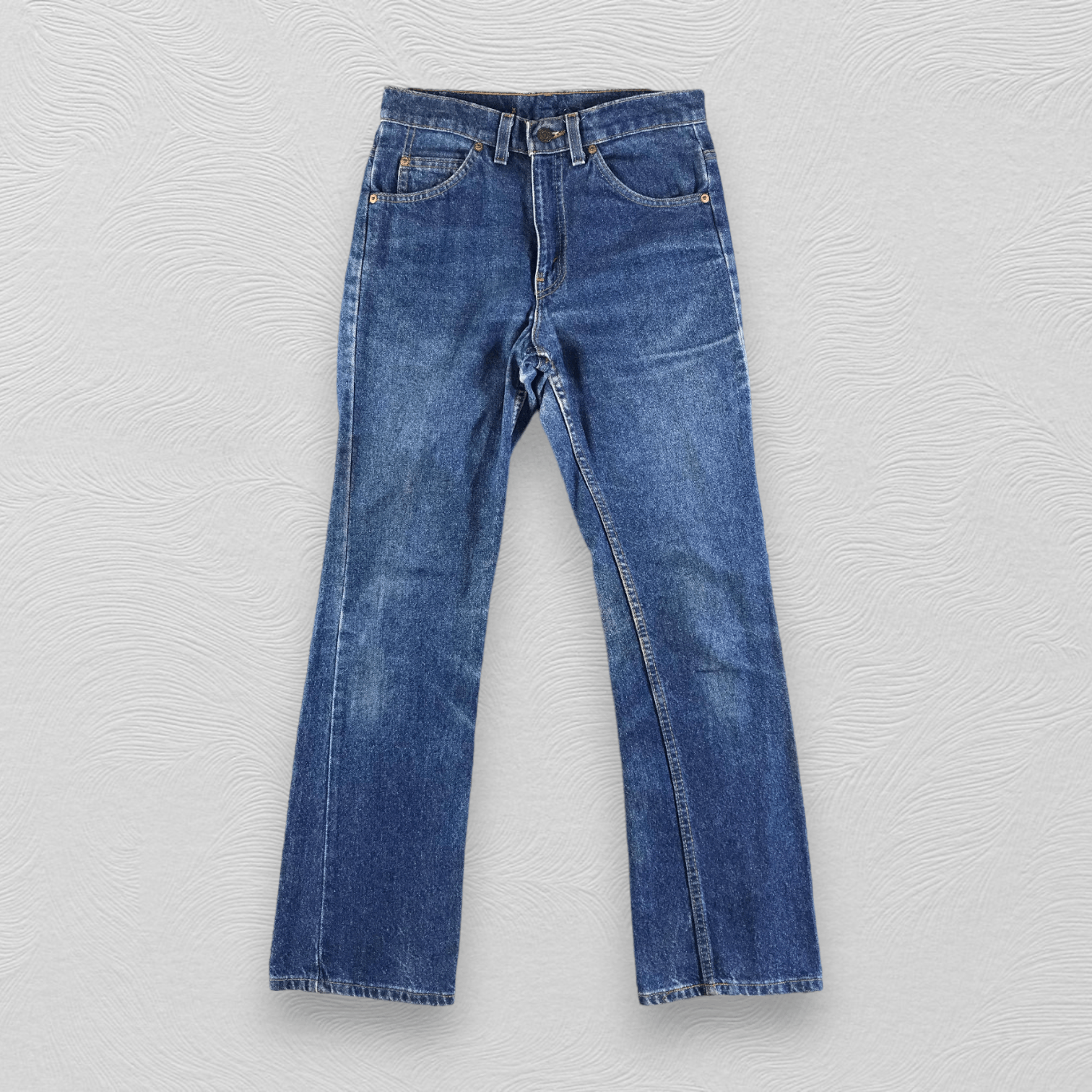 Levi's Vintage Levis 517 Jeans Orange Tab Flare Denim KJ2911 Size US 29 - 1 Thumbnail
