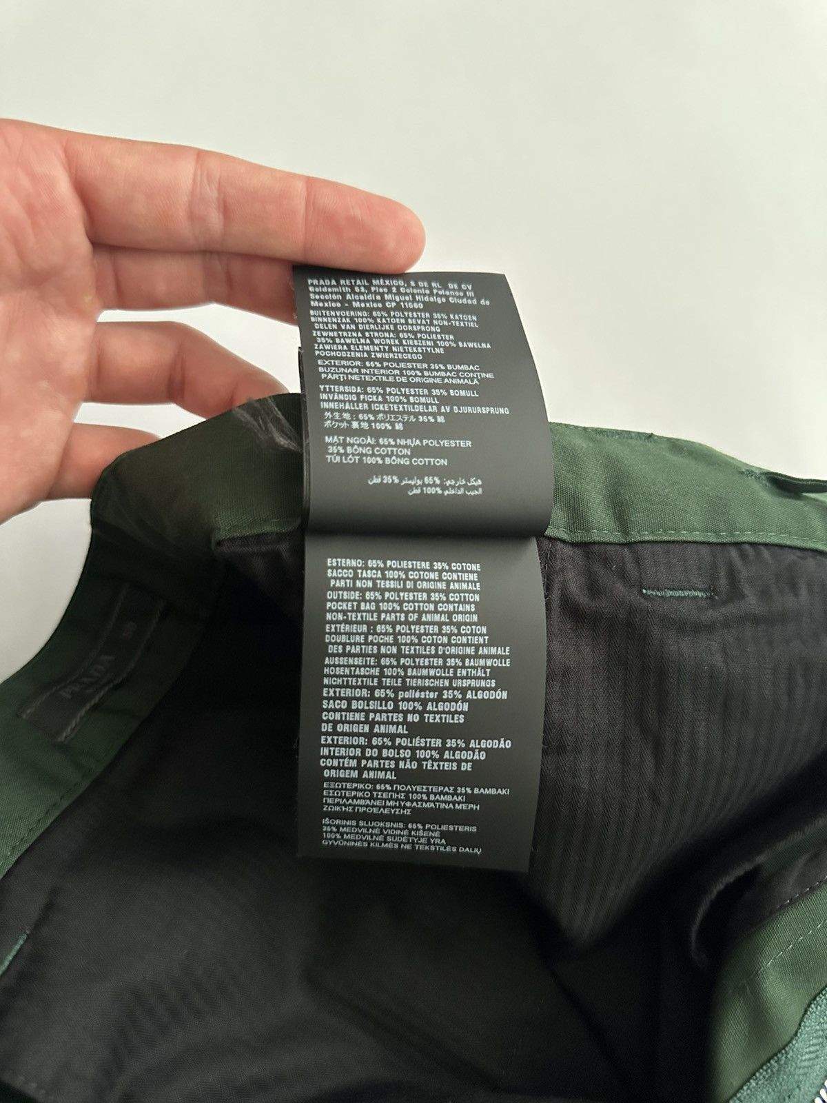 Prada Prada by Raf Simons Wide Logo Pants Size US 34 / EU 50 - 14 Thumbnail