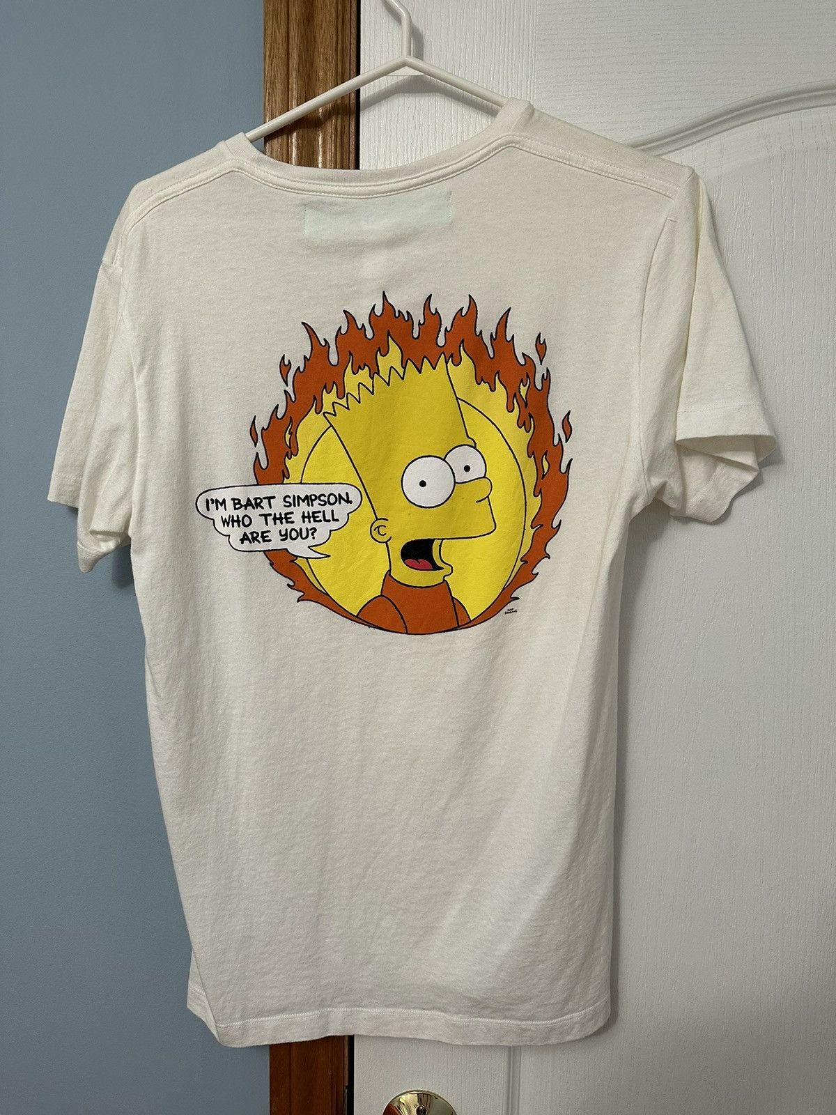 Off-White Bart Simpson “Teenager” Tee Size US S / EU 44-46 / 1 - 2 Thumbnail
