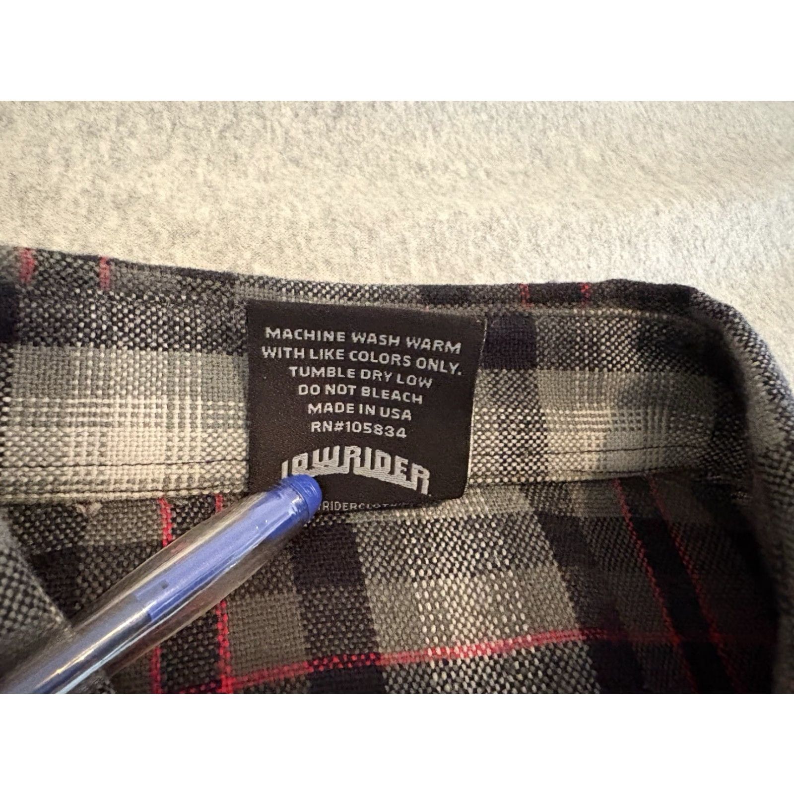 Vintage Lowrider Plaid Button-Up Short Sleeve Shirt Cholo Chicano Made in USA Mens XL Size US XL / EU 56 / 4 - 4 Thumbnail