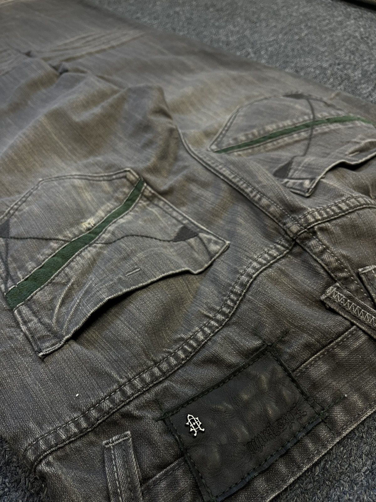 Other Fire Grey baggy denim jeans Size US 30 / EU 46 - 3 Thumbnail