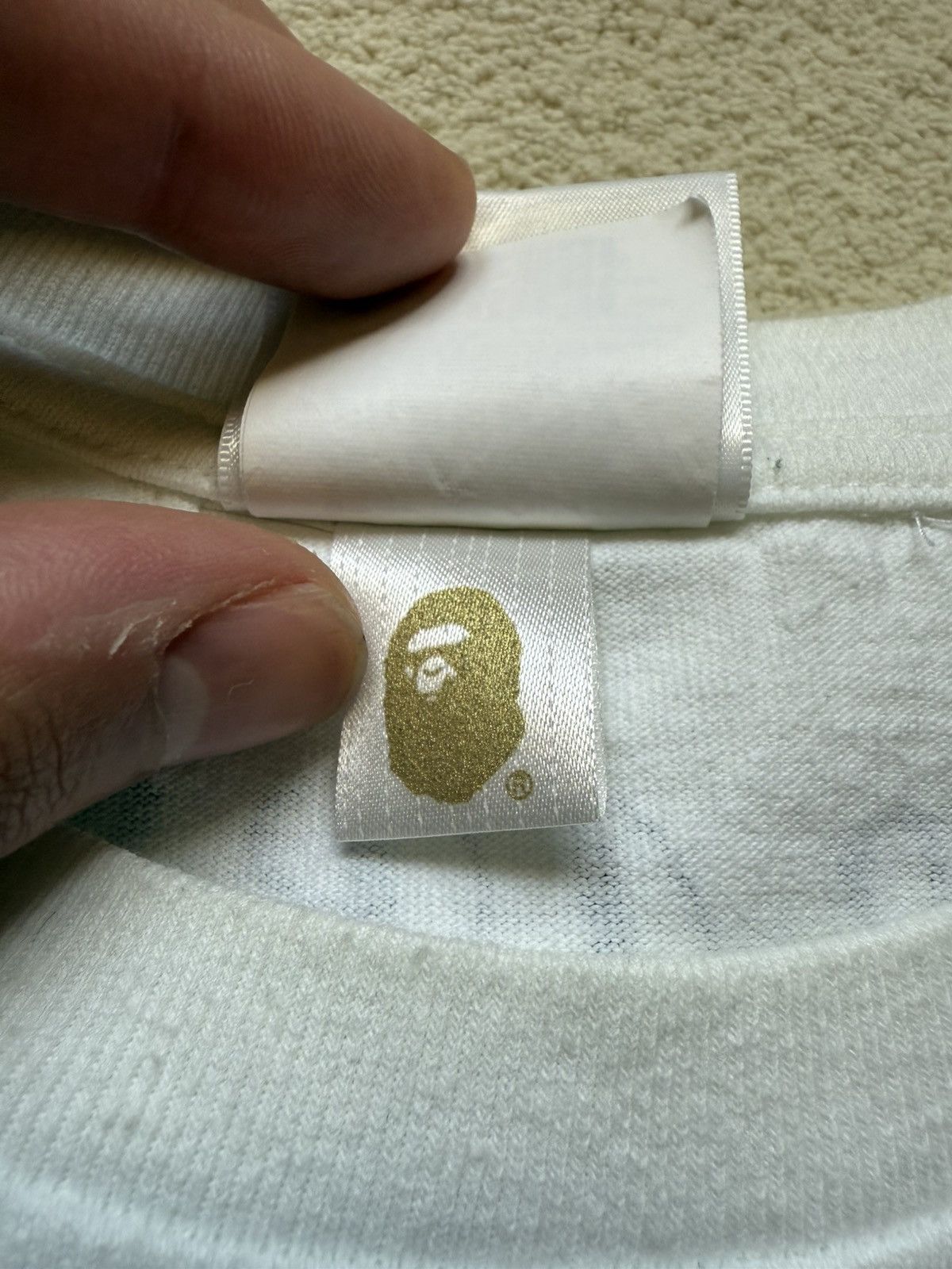 Bape BAPE NYC White Tee Size US XL / EU 56 / 4 - 5 Thumbnail