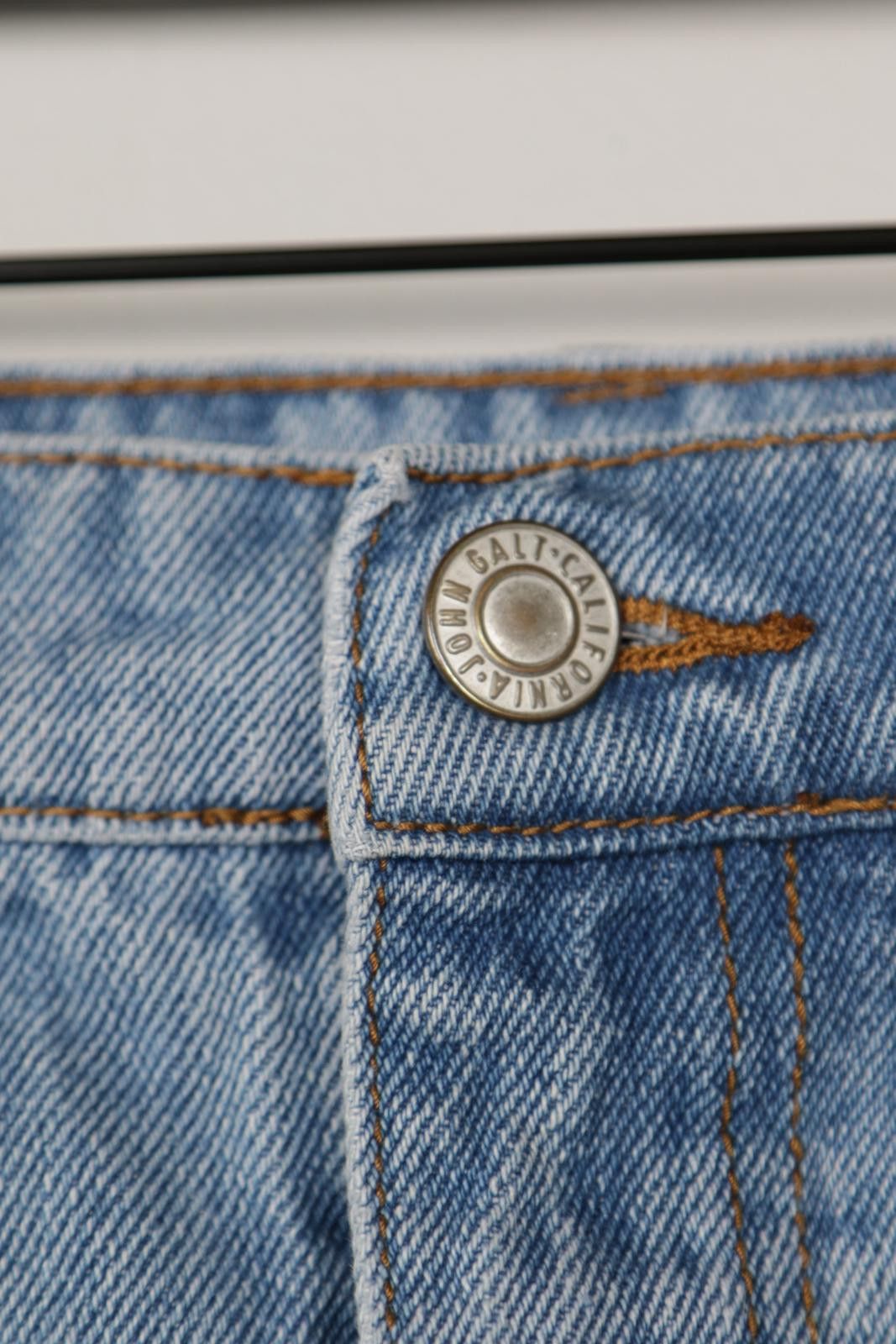John Galliano 00's John Galt California Denim Skirt Size 26" / US 2 / IT 38 - 3 Thumbnail