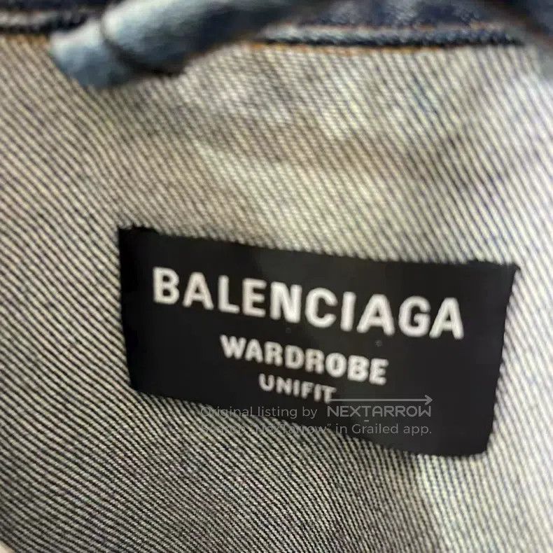Balenciaga Balenciaga Graffiti Hand-Drawn Destroyed Distressed Denim Size US XL / EU 56 / 4 - 5 Thumbnail
