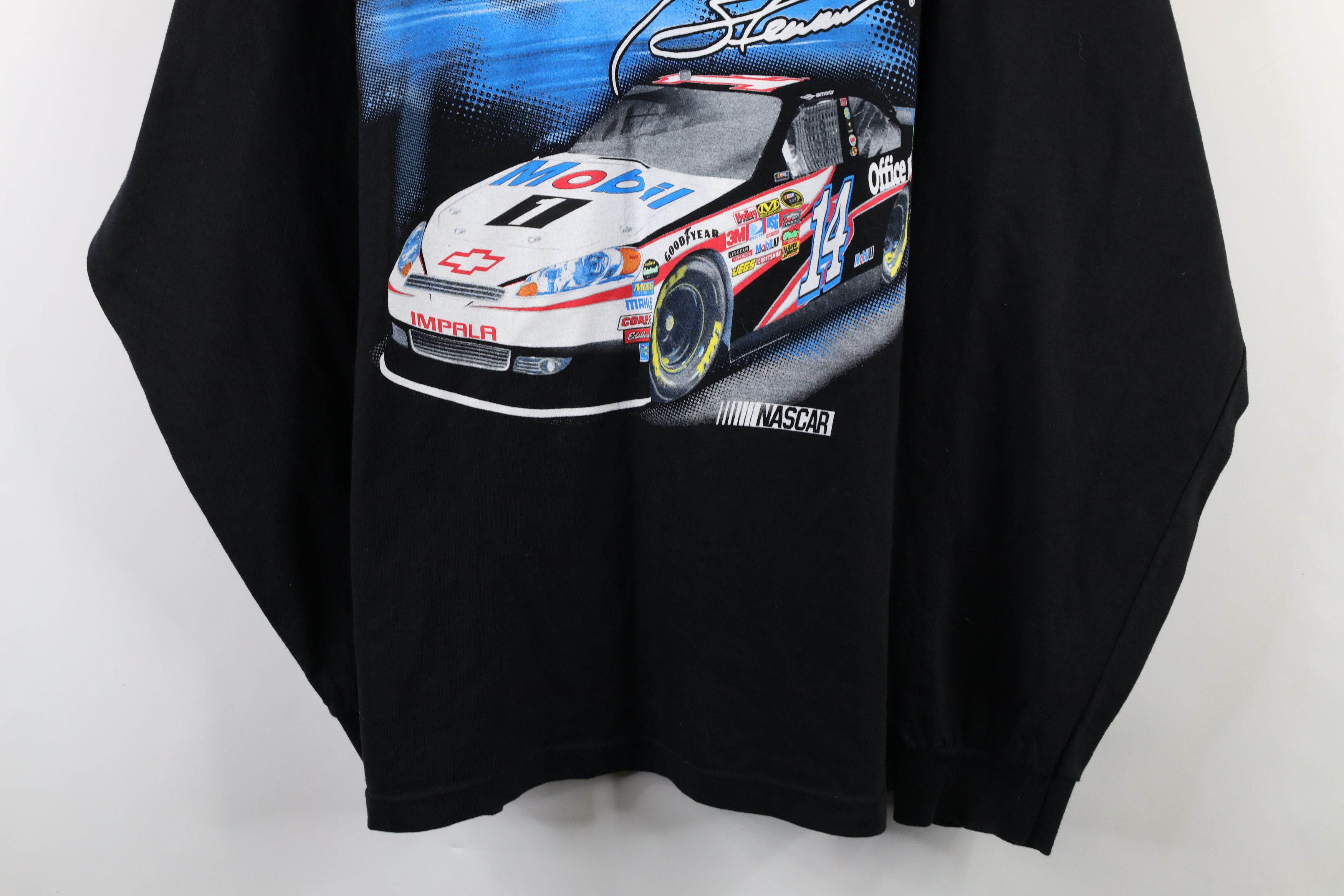 Vintage Vintage Y2K NASCAR 1 Racing Tony Stewart Long Sleeve T-Shirt Size US XXL / EU 58 / 5 - 3 Thumbnail