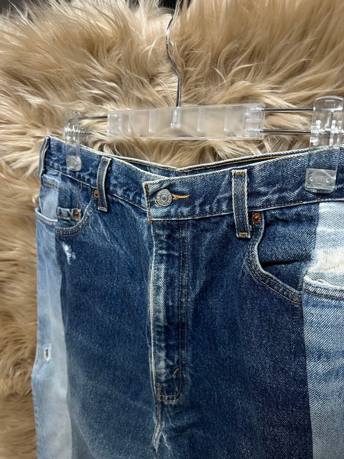 Levi's Levi's Remake Two-Tone Jeans Size US 30 / EU 46 - 3 Thumbnail