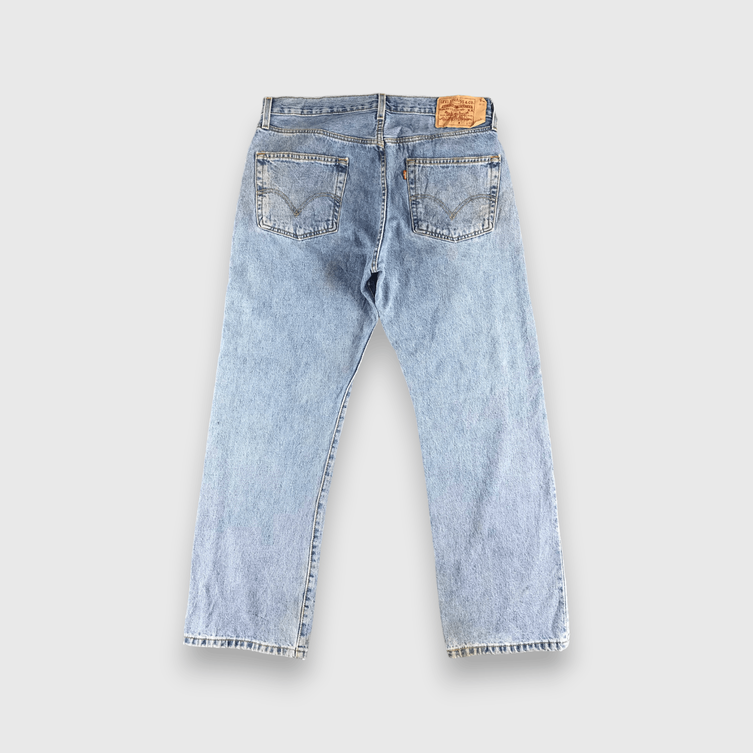 Levi's Vintage 90s Levis 501 Jeans-J355 Size US 35 - 2 Thumbnail