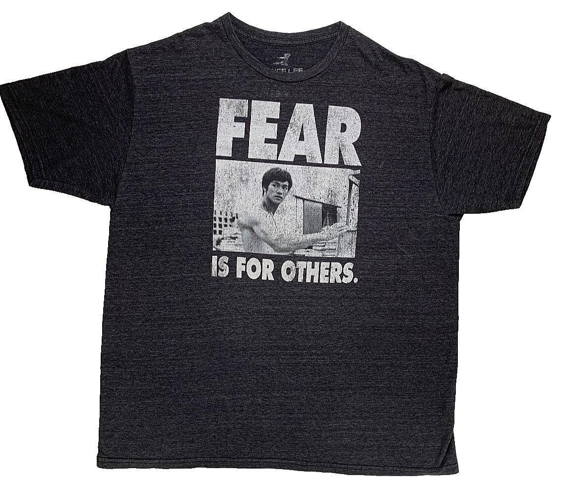 Other Bruce Lee Fear Is For Others Graphic T-Shirt Mens 2XL Cotton Size US XXL / EU 58 / 5 - 1 Thumbnail