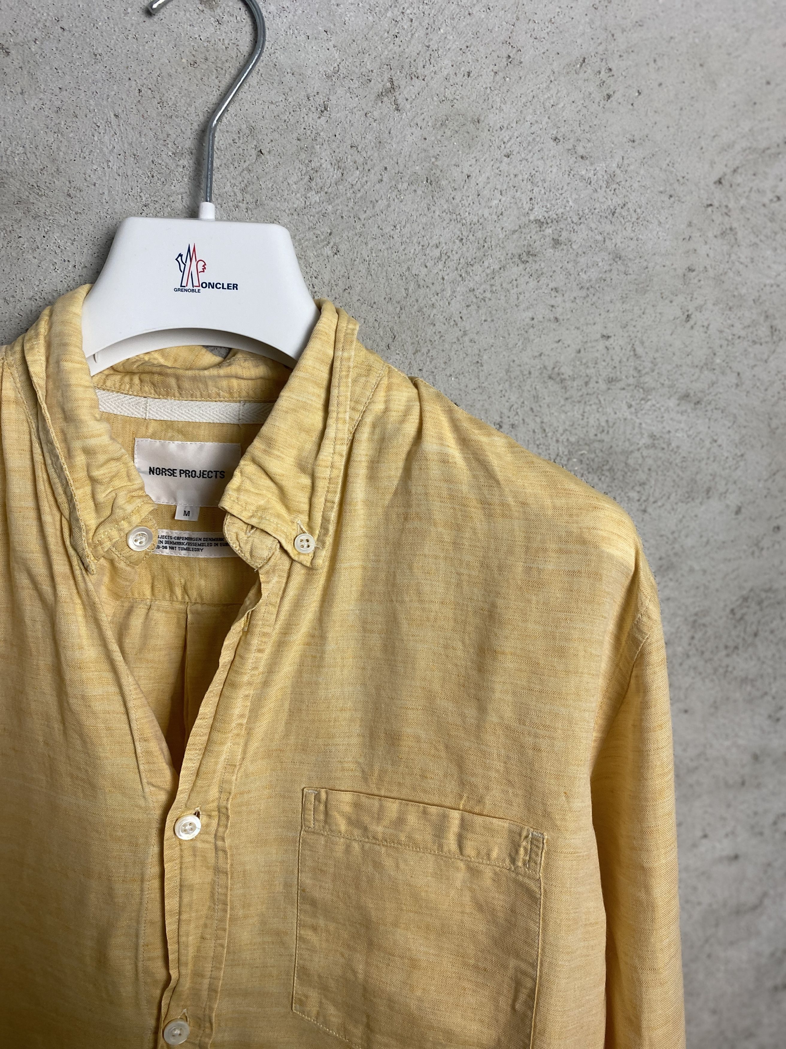 Norse Projects Norse Projects Osvald BD Cotton Linen shirt Size US M / EU 48-50 / 2 - 2 Thumbnail
