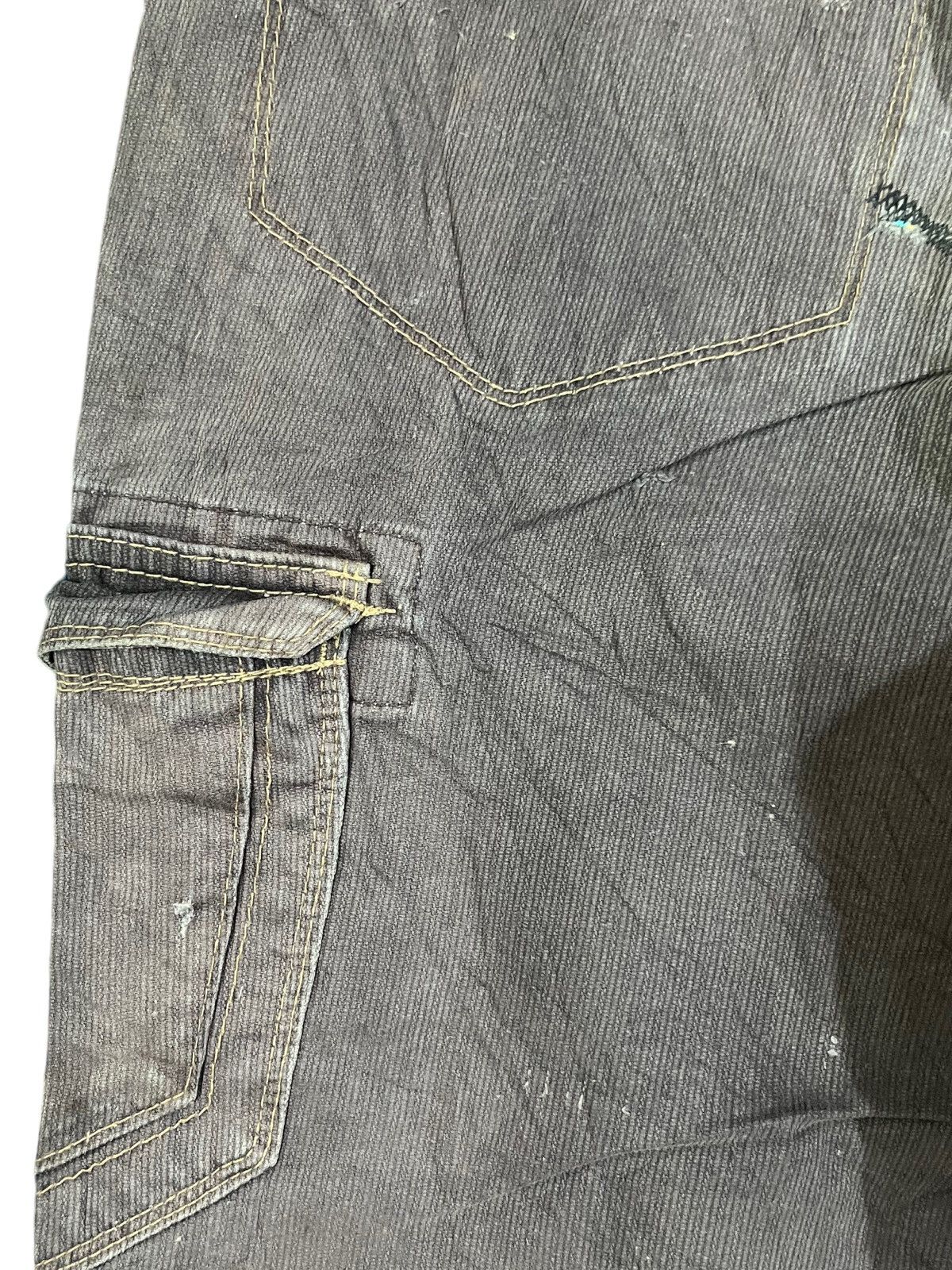 Japanese Brand Vintage Dogman Baggy Cargo Denim Size US 33 - 9 Thumbnail