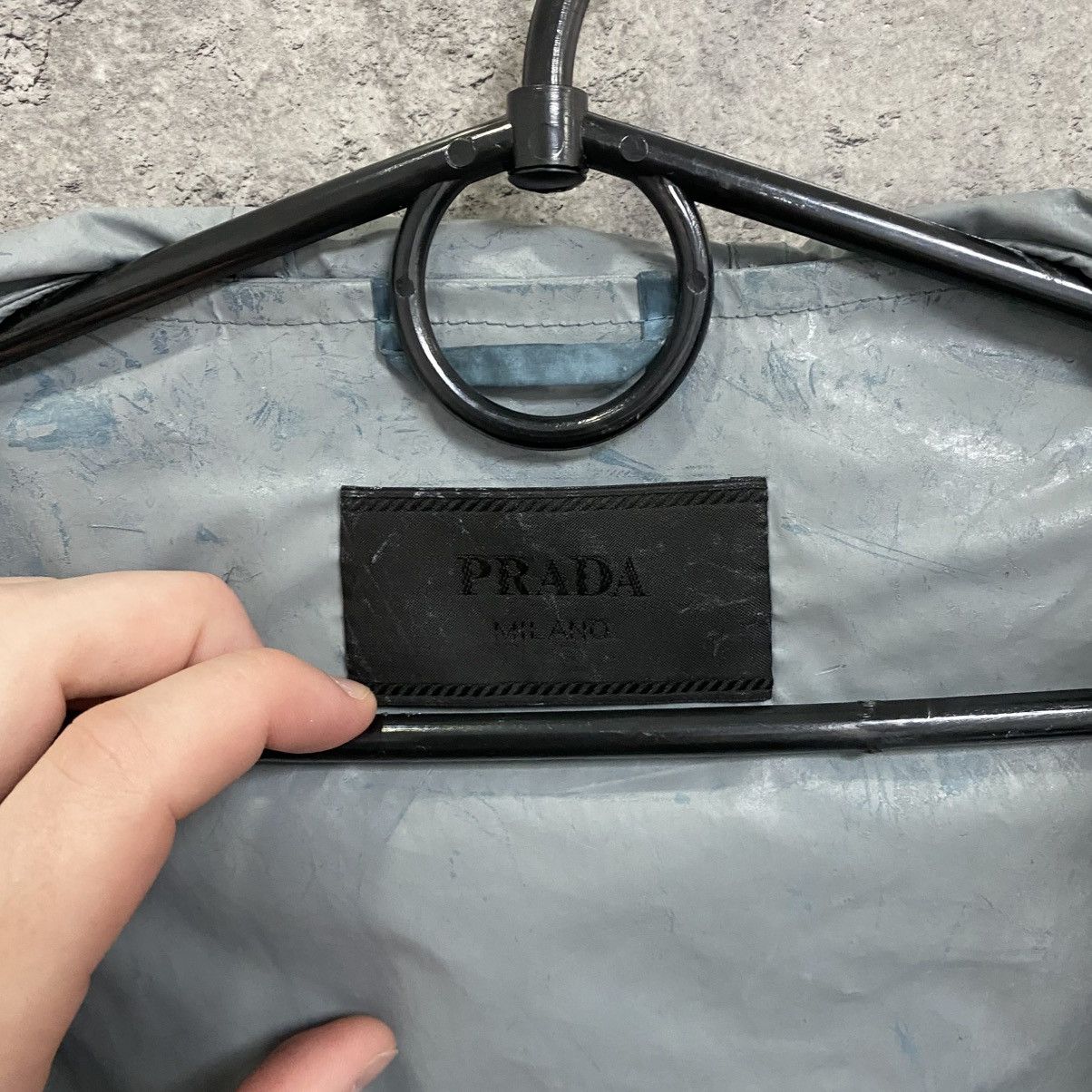 Prada Vintage Prada Nylon RainCoat Jacket Size US S / EU 44-46 / 1 - 20 Thumbnail