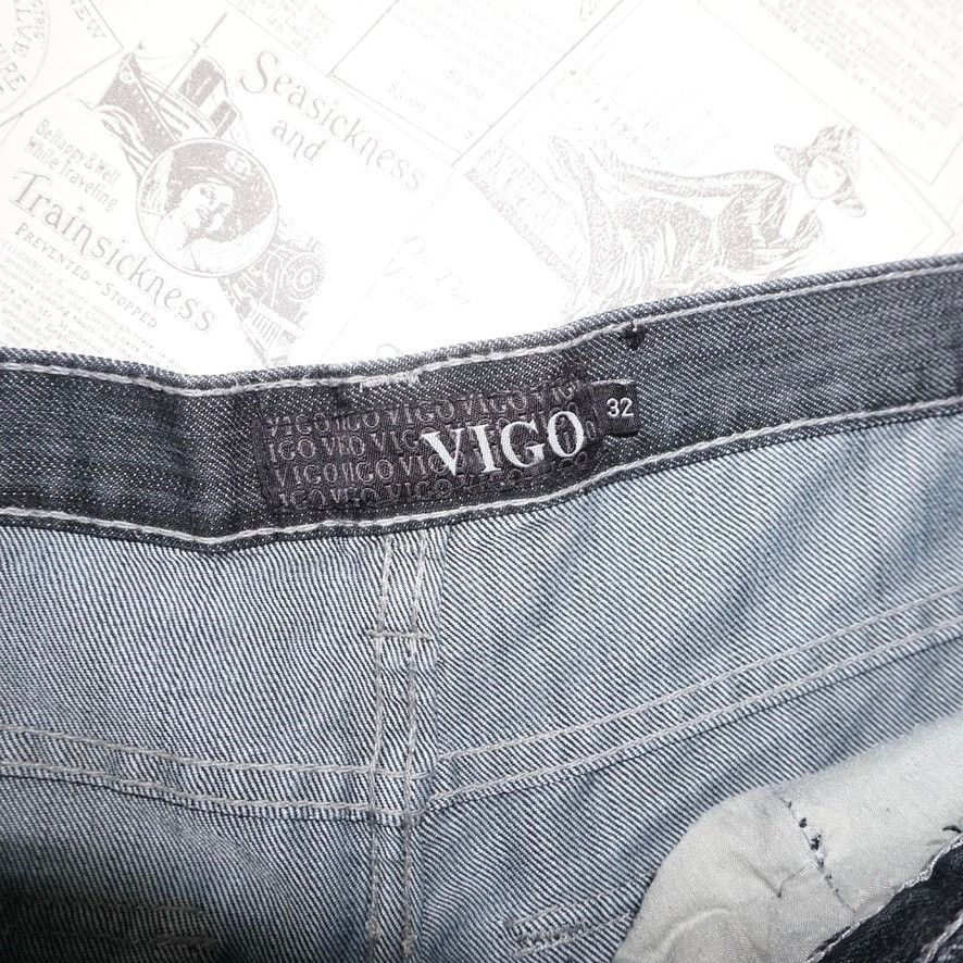 Vintage 32 - Vintage Y2K Vigo brand grunge faded 2000s denim pants Size US 32 / EU 48 - 3 Thumbnail