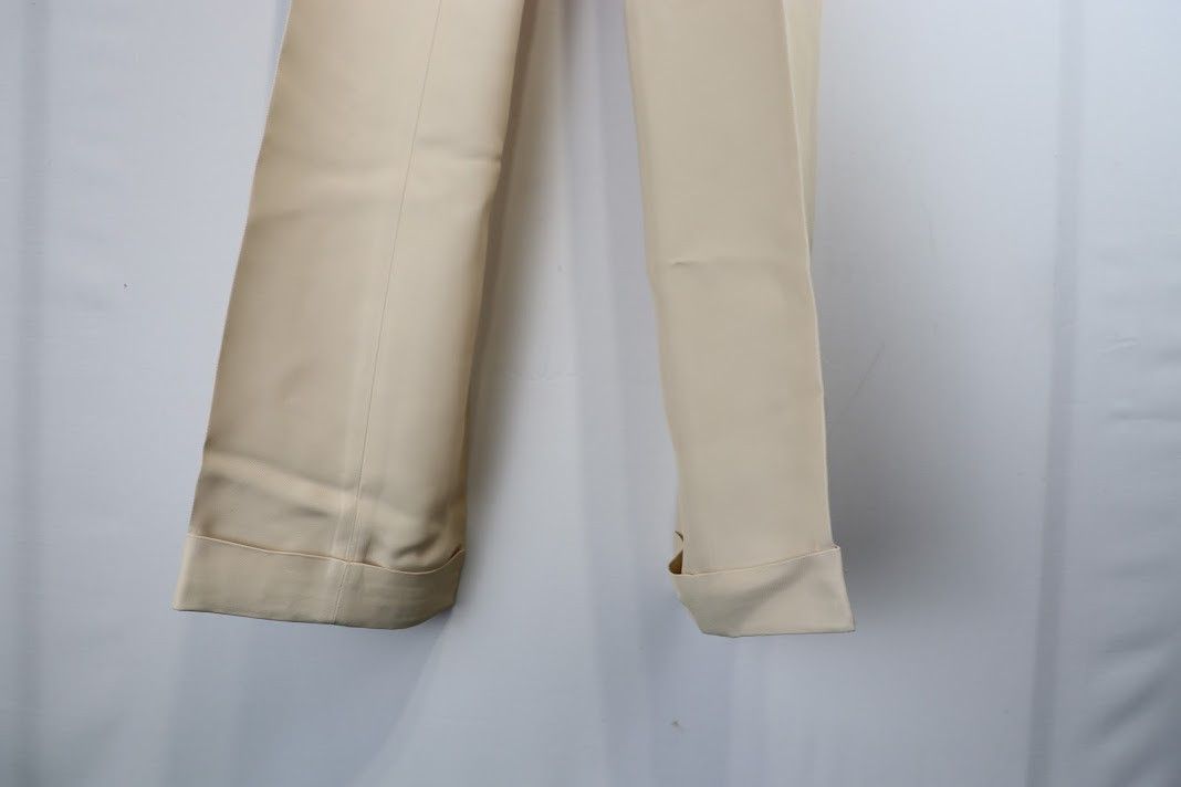 Tom Ford o1rshd1 Pants in Ivory Size US 30 / EU 46 - 4 Thumbnail