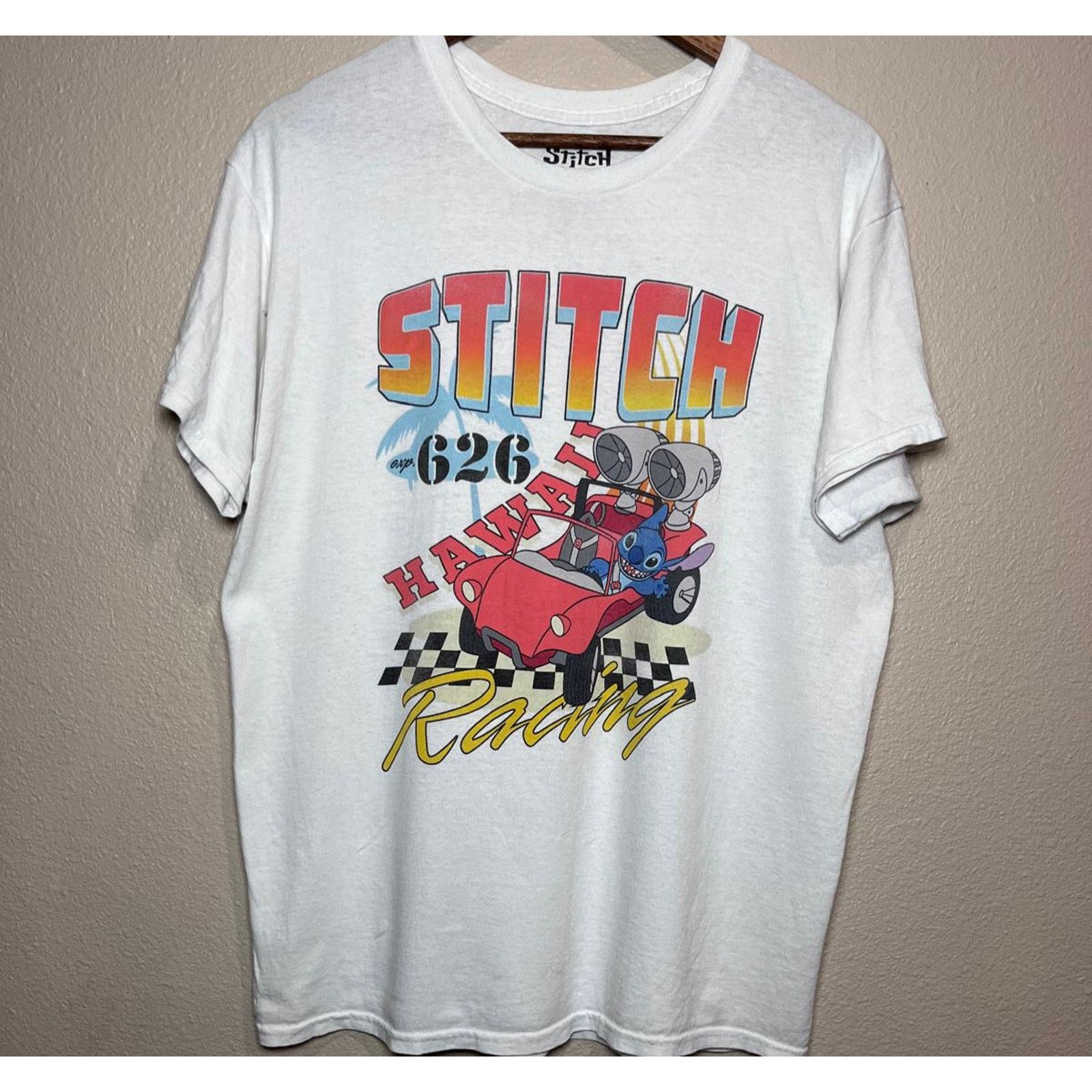 Other 👽 Disney Stitch “Hawaii Racing 626” T-Shirt – Size M Size US M / EU 48-50 / 2 - 1 Thumbnail