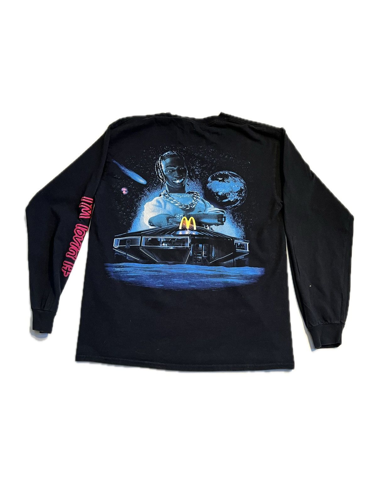 Travis Scott Travis Scott x Mcdonalds Action Figure Space L/S Shirt Size US M / EU 48-50 / 2 - 3 Thumbnail
