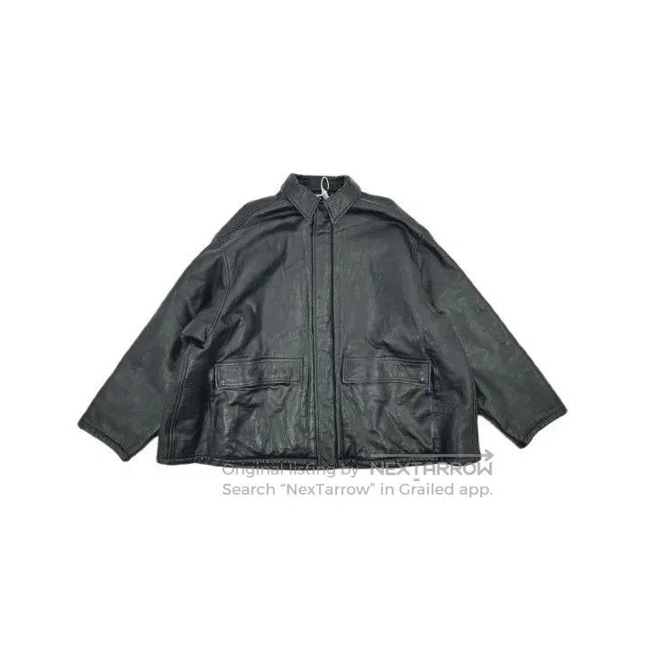 Balenciaga Balenciaga Black Long Sleeve Leather Jacket. Size US L / EU 52-54 / 3 - 2 Thumbnail