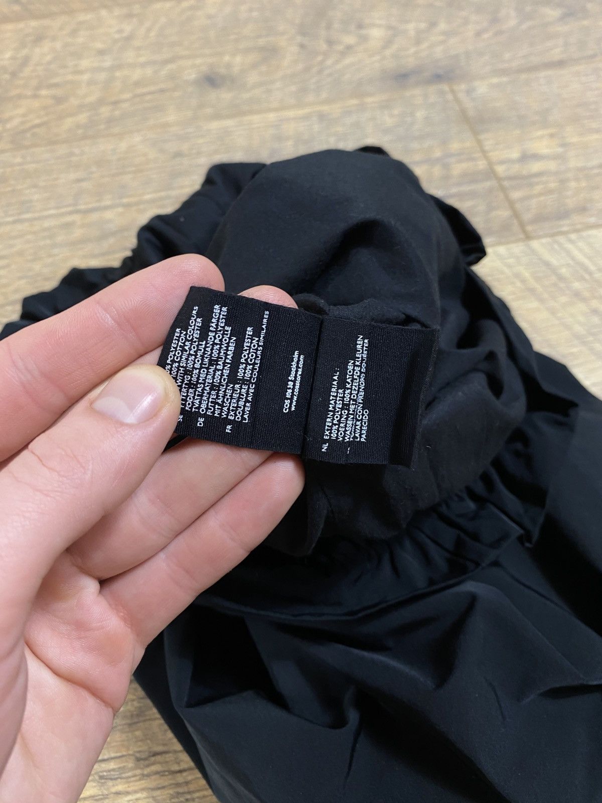 Cos COS Black Belted Paperbag High Waist Wrap Skirt Size 36 Size 25" / US 0 / IT 36 - 8 Thumbnail