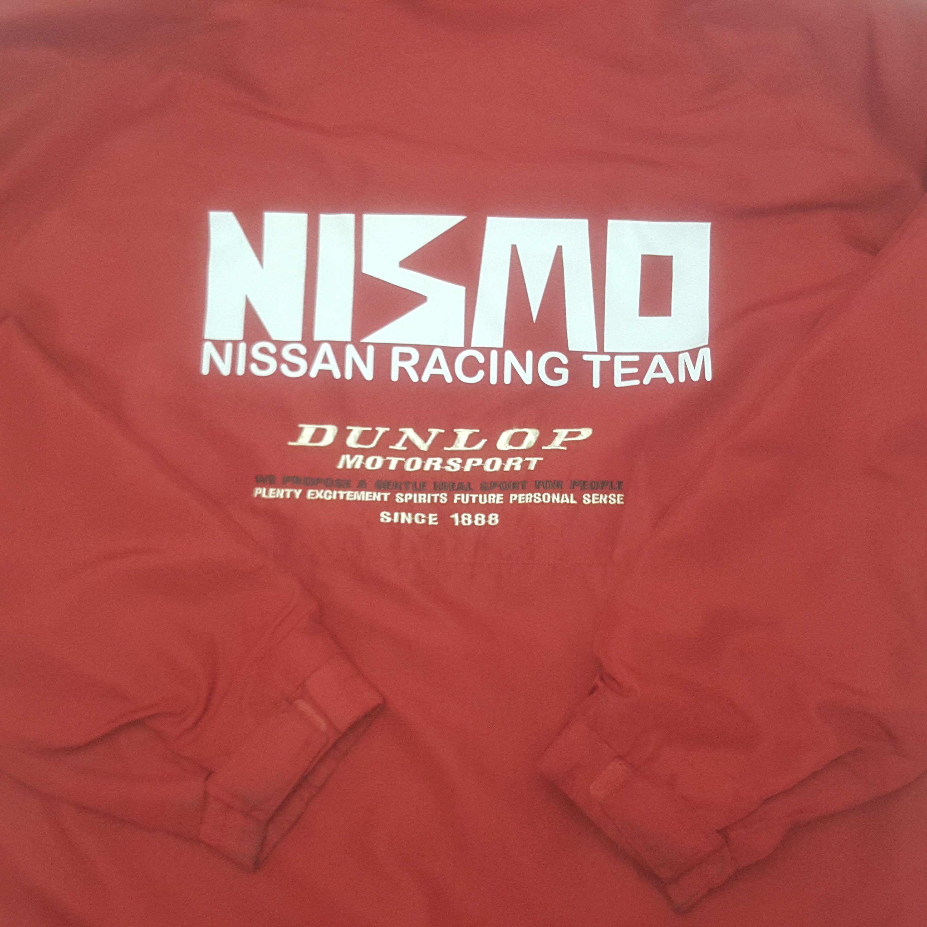 Vintage Vintage Dunlop X Nismo Racing Custom Art Windbreaker Jacket Size US M / EU 48-50 / 2 - 6 Thumbnail