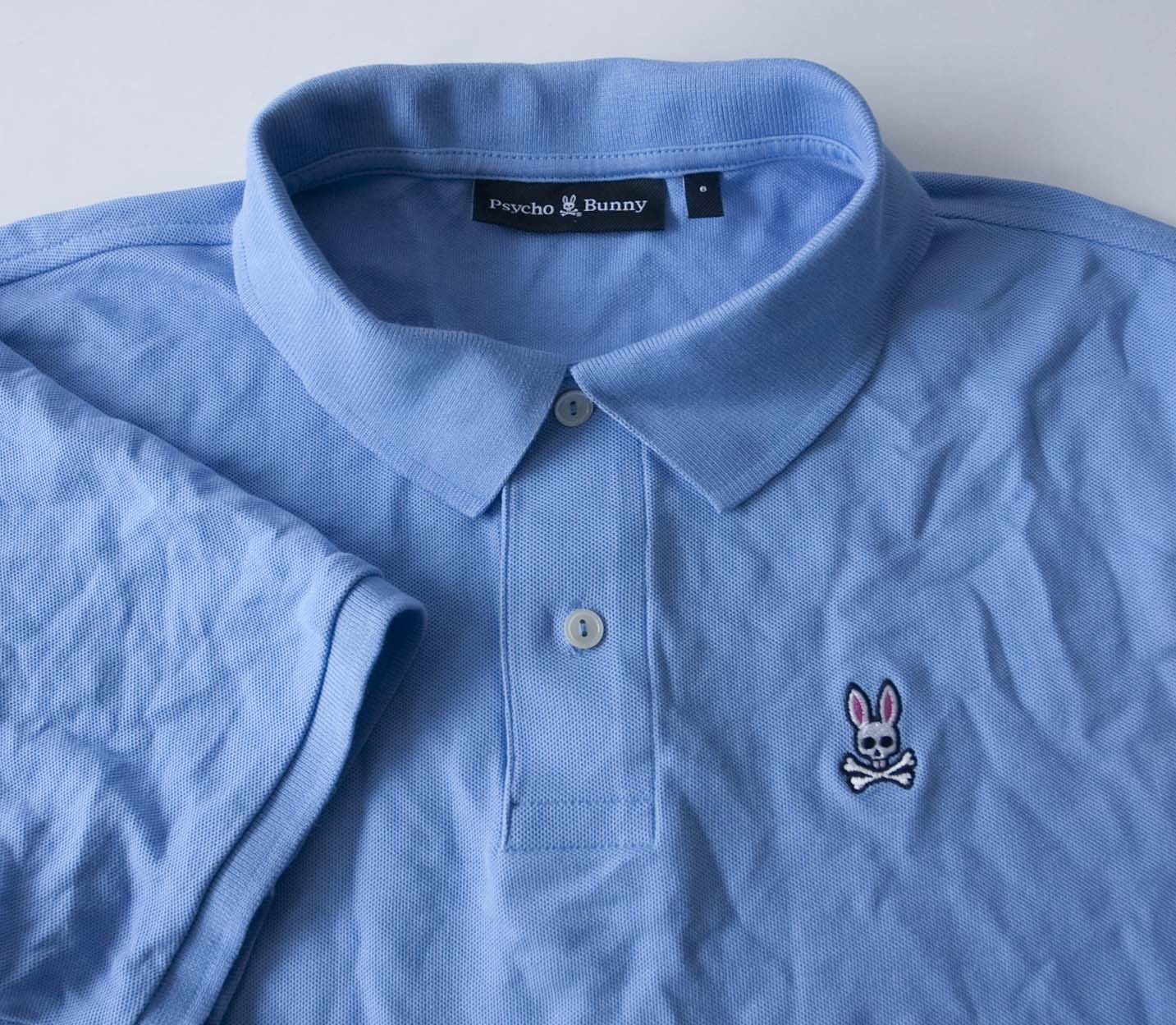 Psycho Bunny Psycho Bunny Polo Size 6/M-L Blue Size US M / EU 48-50 / 2 - 1 Thumbnail