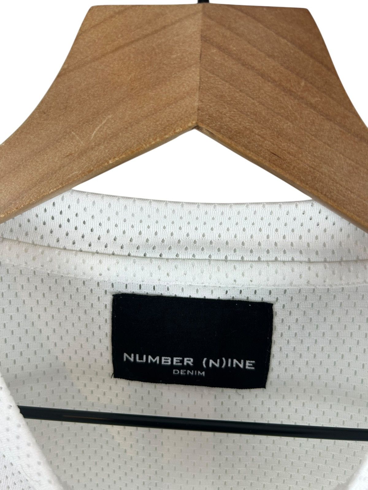Number (N)ine Number Nine Mesh Box Logo T-Shirt Size US M / EU 48-50 / 2 - 4 Thumbnail