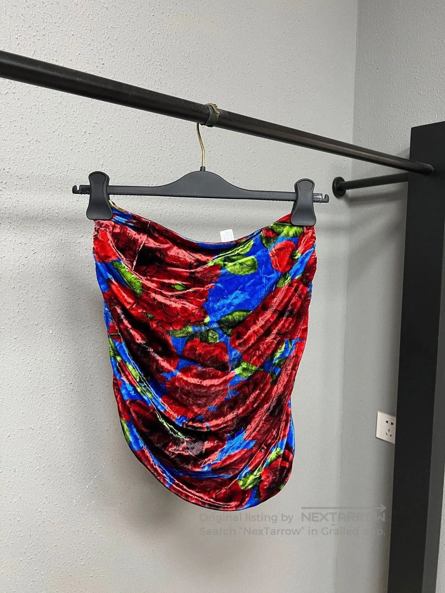 Magda Butrym floral print strapless top by magda butrym. Size S / US 4 / IT 40 - 2 Thumbnail