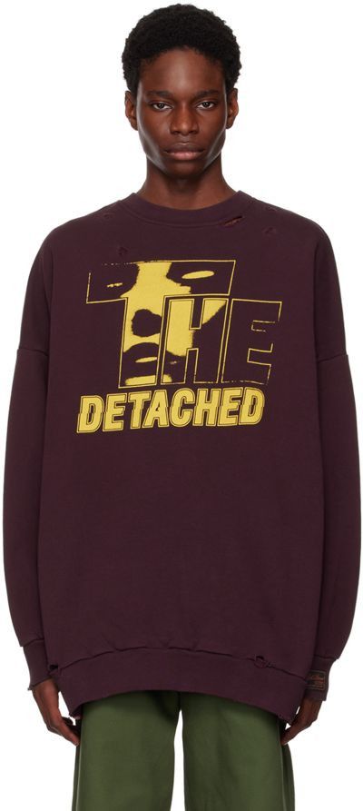 Raf Simons CC000021 The Detached Sweatshirt in Brown Size US L / EU 52-54 / 3 - 2 Thumbnail