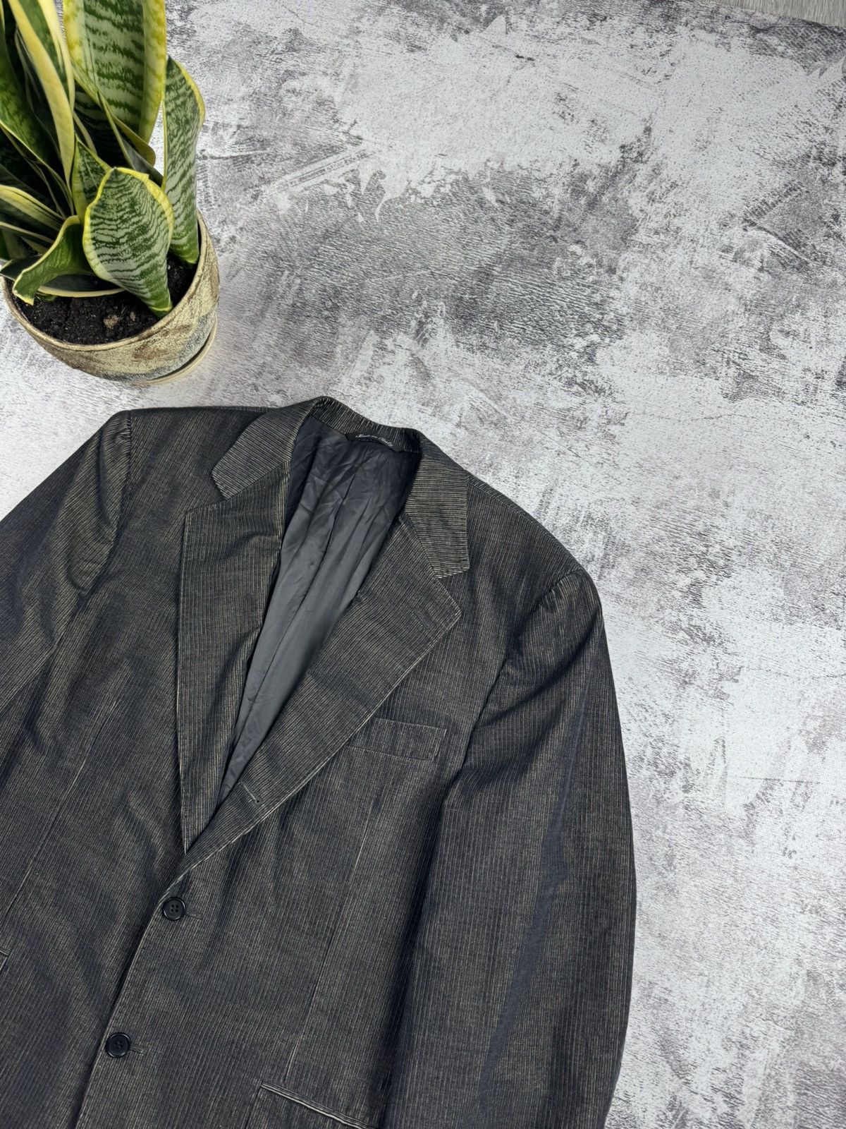 Canali CANALI Corduroy Velvet Classic 90S Blazer Suit Jacket Size 50R - 5 Thumbnail