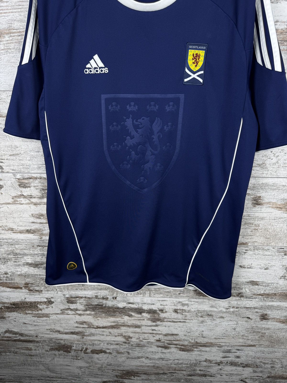 Adidas Mens Vintage Adidas Scotland home jersey football T-shirt Size US L / EU 52-54 / 3 - 4 Thumbnail