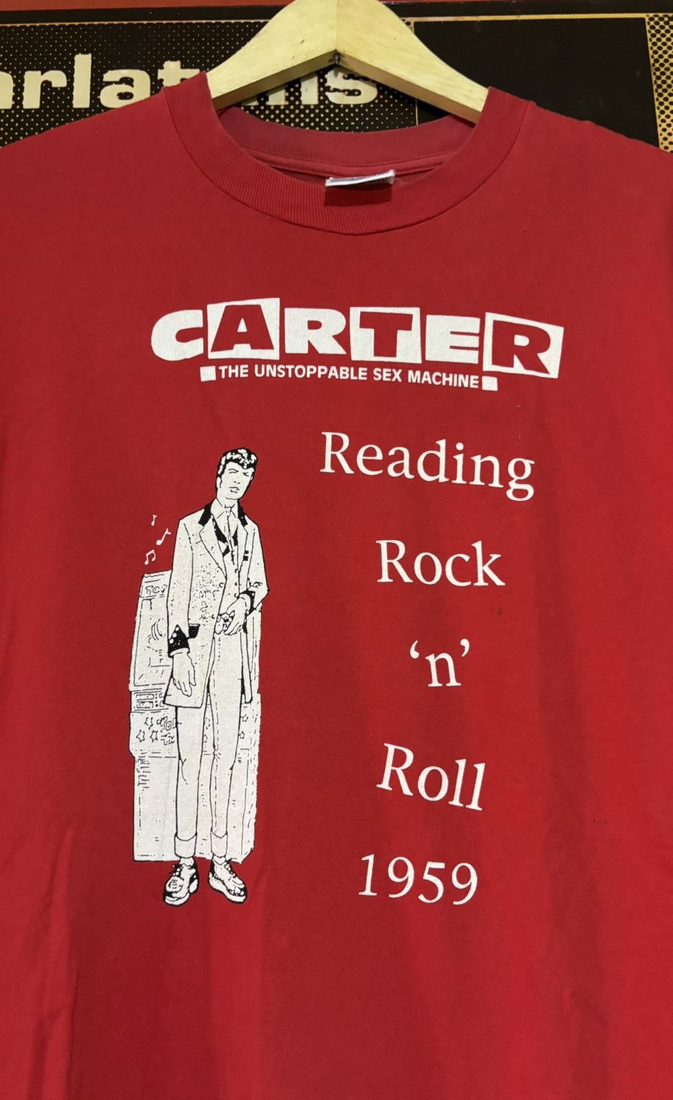 Band Tees Carter the Unstoppable Sex Machine,The Charlatans,Shed Seven Size US XL / EU 56 / 4 - 3 Thumbnail