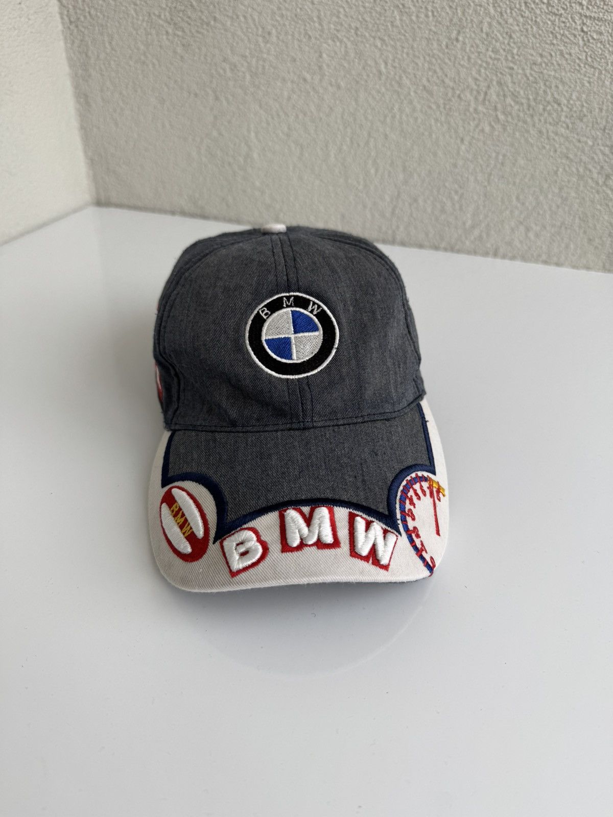 BMW BMW Baseball Cap Vintage Size ONE SIZE - 1 Thumbnail
