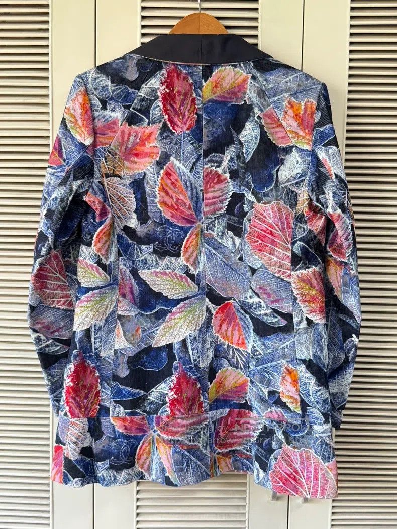 Chanel Chanel 18K Forest Series Corduroy Leaves Jacket Size S / US 4 / IT 40 - 2 Thumbnail