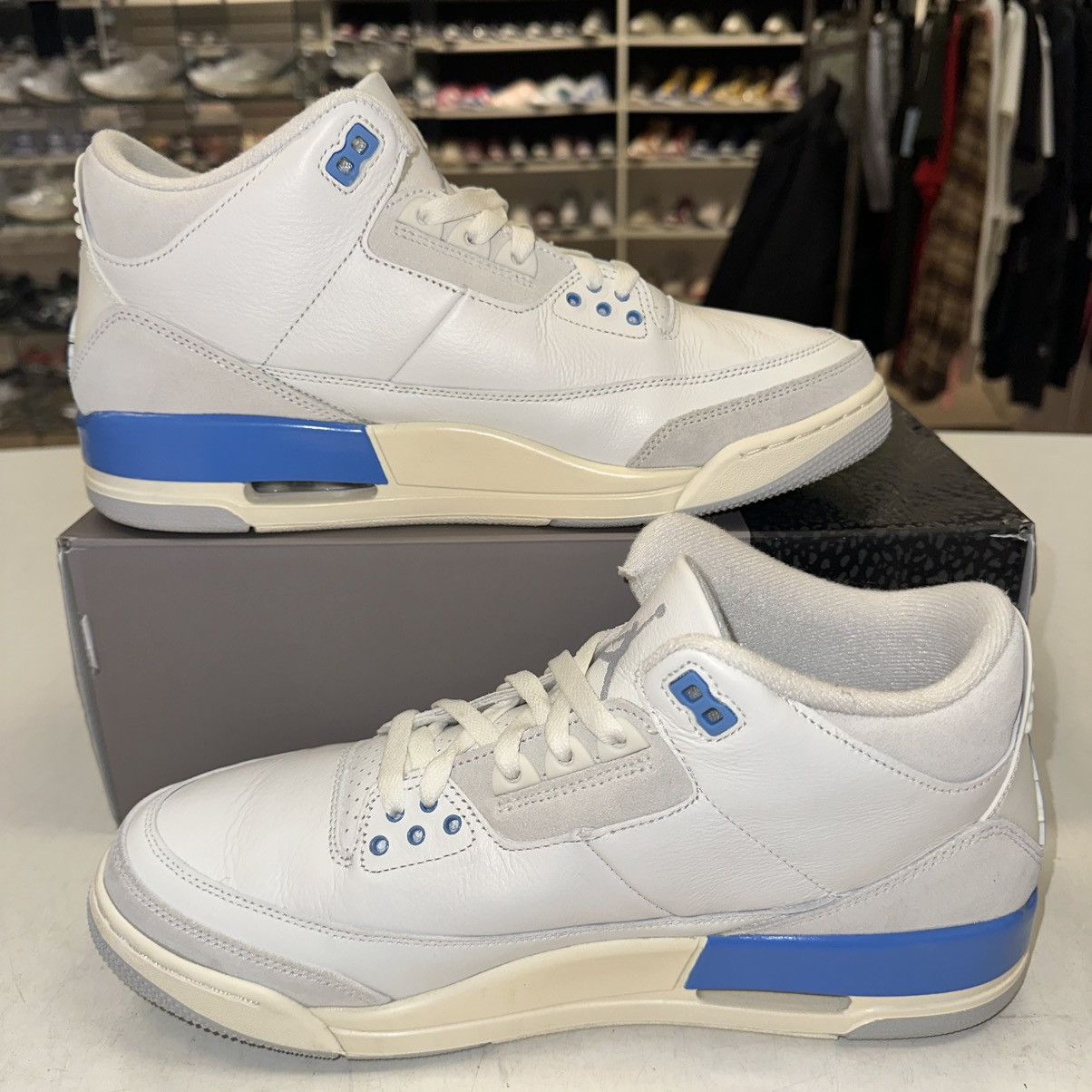 Jordan Brand Size 11.5 - Air Jordan 3 Retro Lucky Shorts - CT8532-101 Size US 11.5 / EU 44-45 - 2 Thumbnail