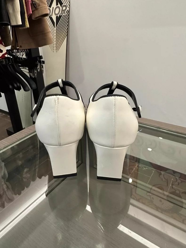 Celine Celine Retro Logo Mary Jane Shoes 5.5cm Heels Size US 7.5 / EU 40-41 - 4 Thumbnail