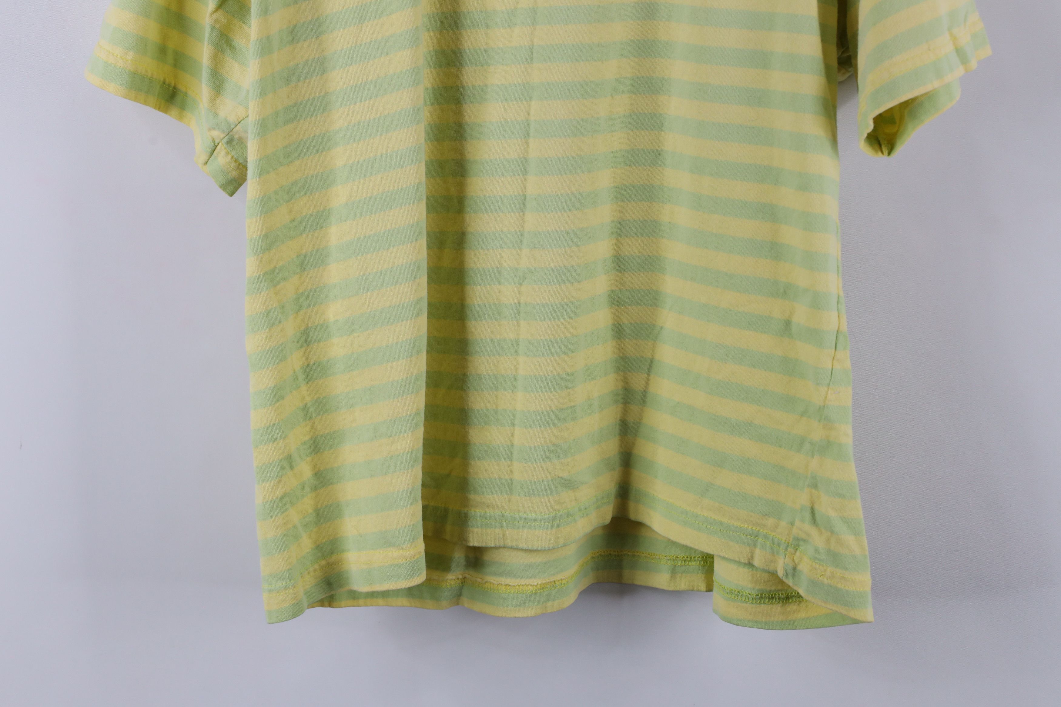 Vintage Vintage 90s Streetwear Striped Short Sleeve T-Shirt Size L / US 10 / IT 46 - 11 Thumbnail