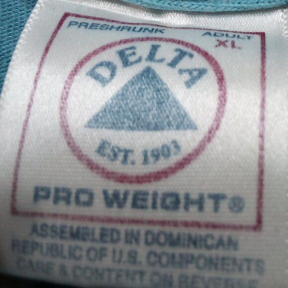 Delta × Vintage Vintage Gold Fish Tie Dye T-Shirt Size US XL / EU 56 / 4 - 3 Thumbnail