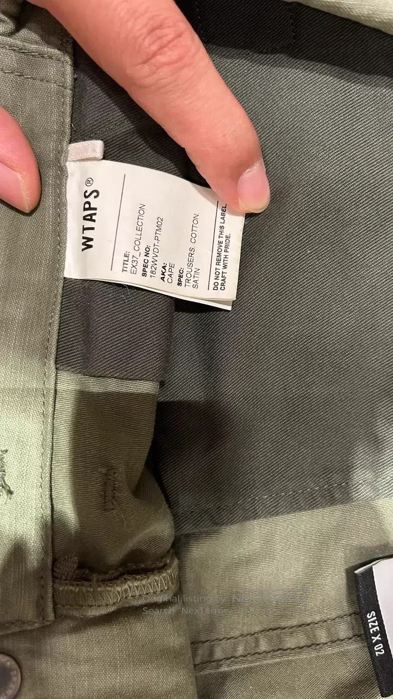Wtaps Wtaps size 2 Trousers, Military Green Size US 30 / EU 46 - 5 Thumbnail