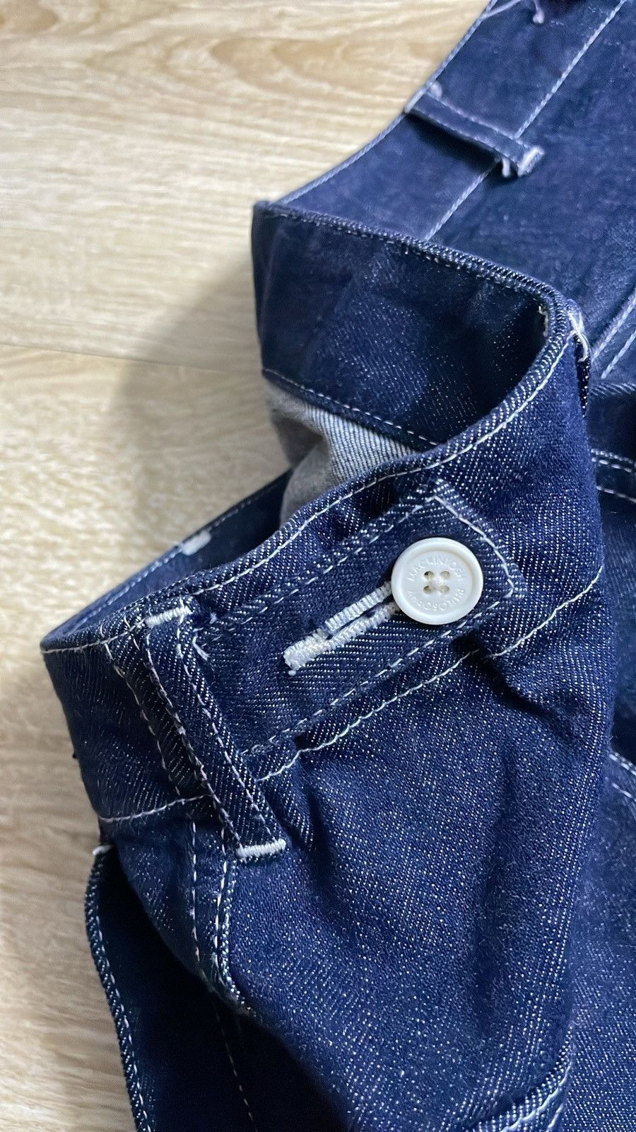 Japanese Brand × Mackintosh × Vintage Mackintosh Philosophy beautiful denim pants Size US 32 / EU 48 - 12 Thumbnail