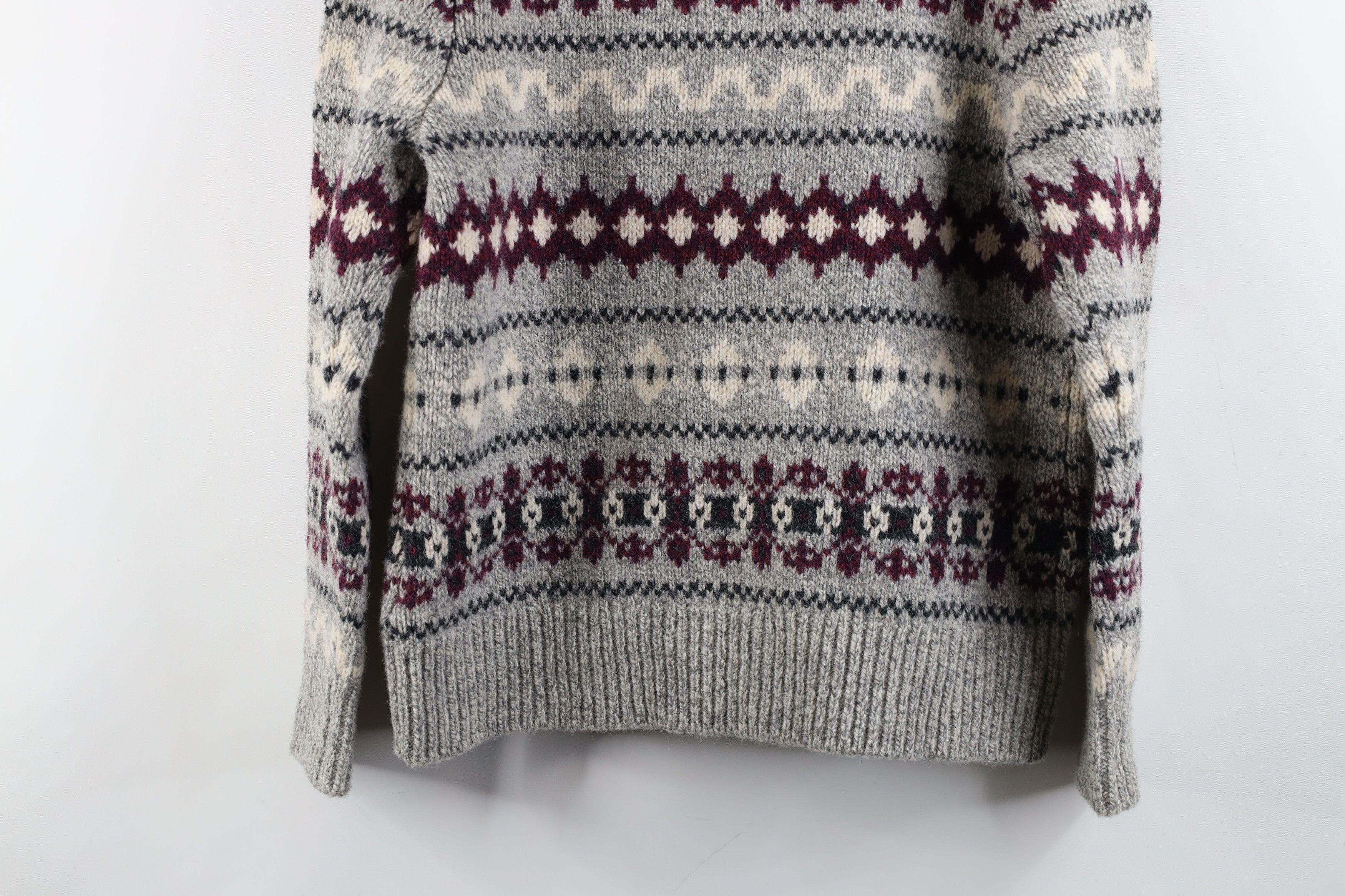 L.L. Bean × Vintage Vintage LL Bean Lambswool Full Zip Cardigan Sweater Size M / US 6-8 / IT 42-44 - 11 Thumbnail