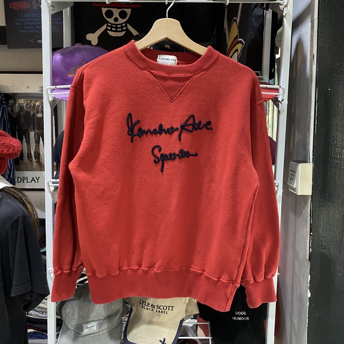 Kensho Abe Kensho Abe Sports Japan Spell Out Sweatshirts Size US S / EU 44-46 / 1 - 1 Thumbnail