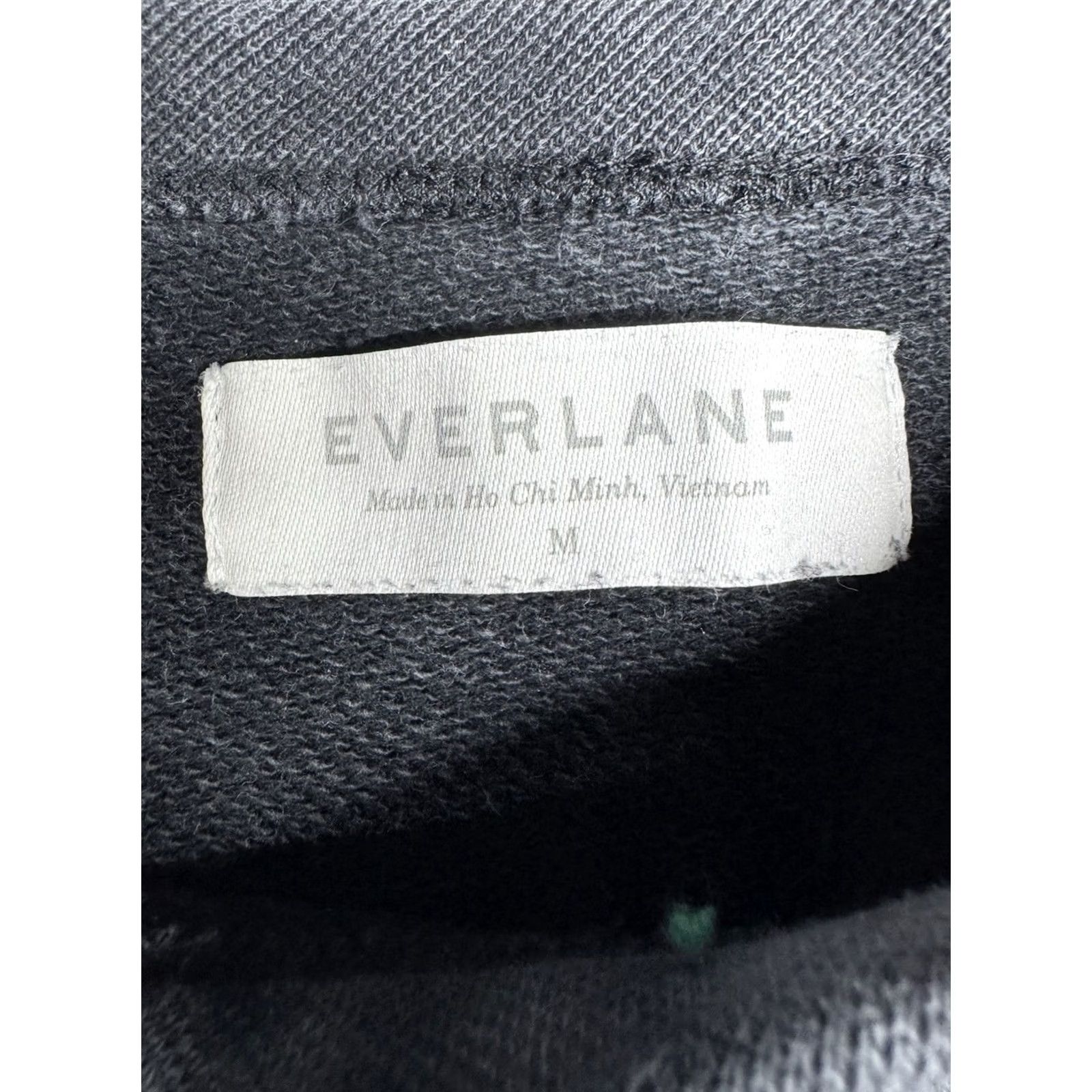 Everlane Everlane Crew Neck Cotton Soft Sweater Black Cropped Women’s M EUC Pullover Knit Casual Size M / US 6-8 / IT 42-44 - 2 Thumbnail